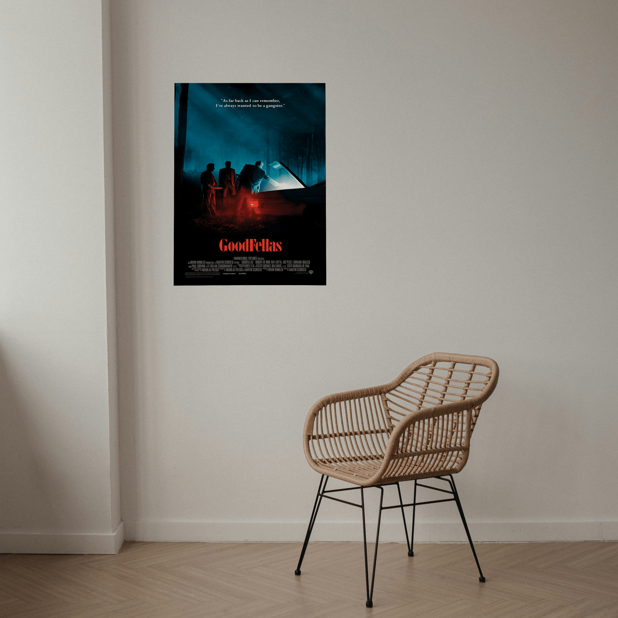 Goodfellas Poster Scorsese - Canvas Art - The Films Point