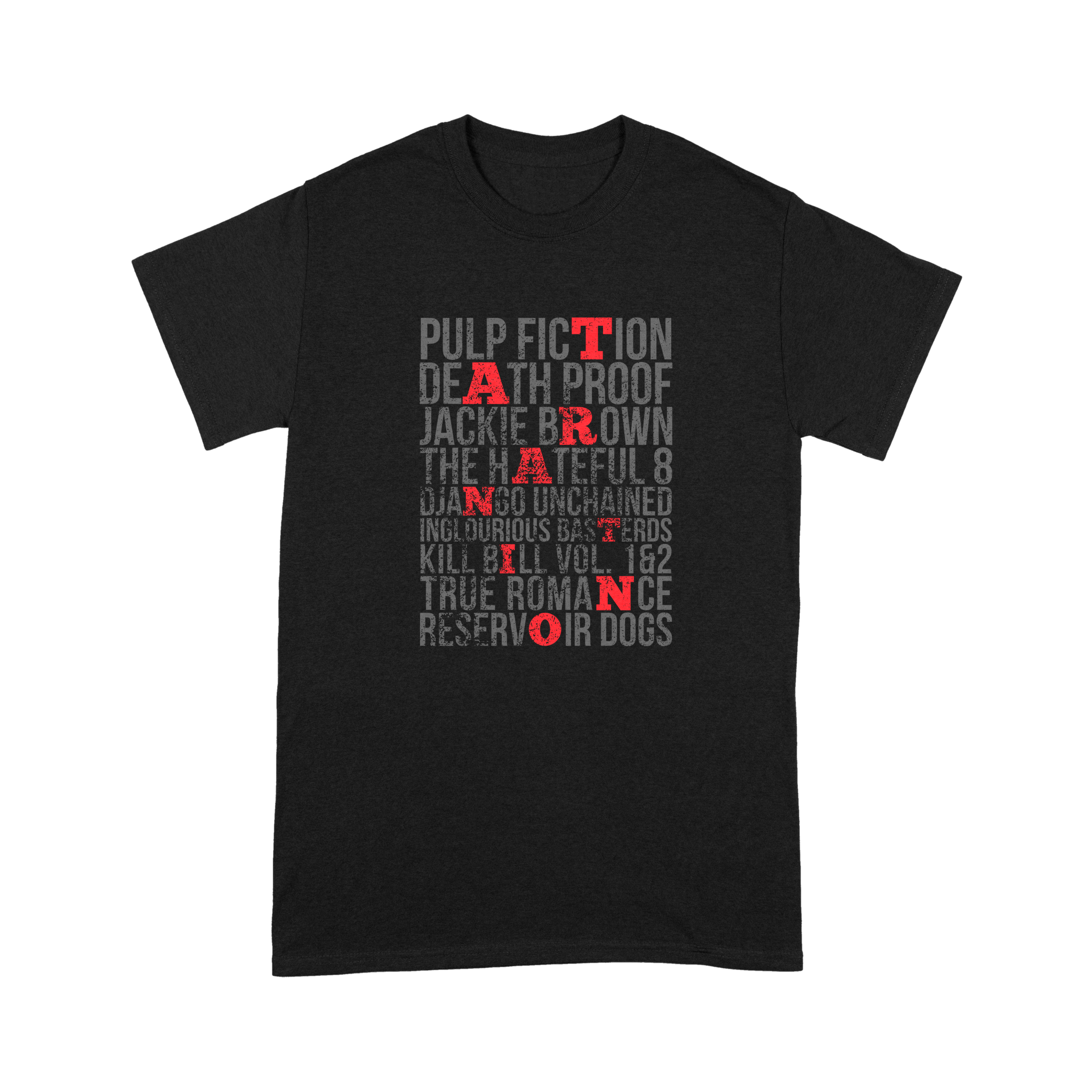 Movies Grunge Style Tarantino - T-Shirt - The Films Point