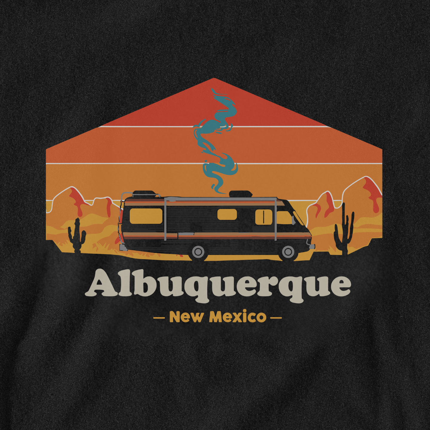 Albuquerque Breaking Bad - T-Shirt - The Films Point