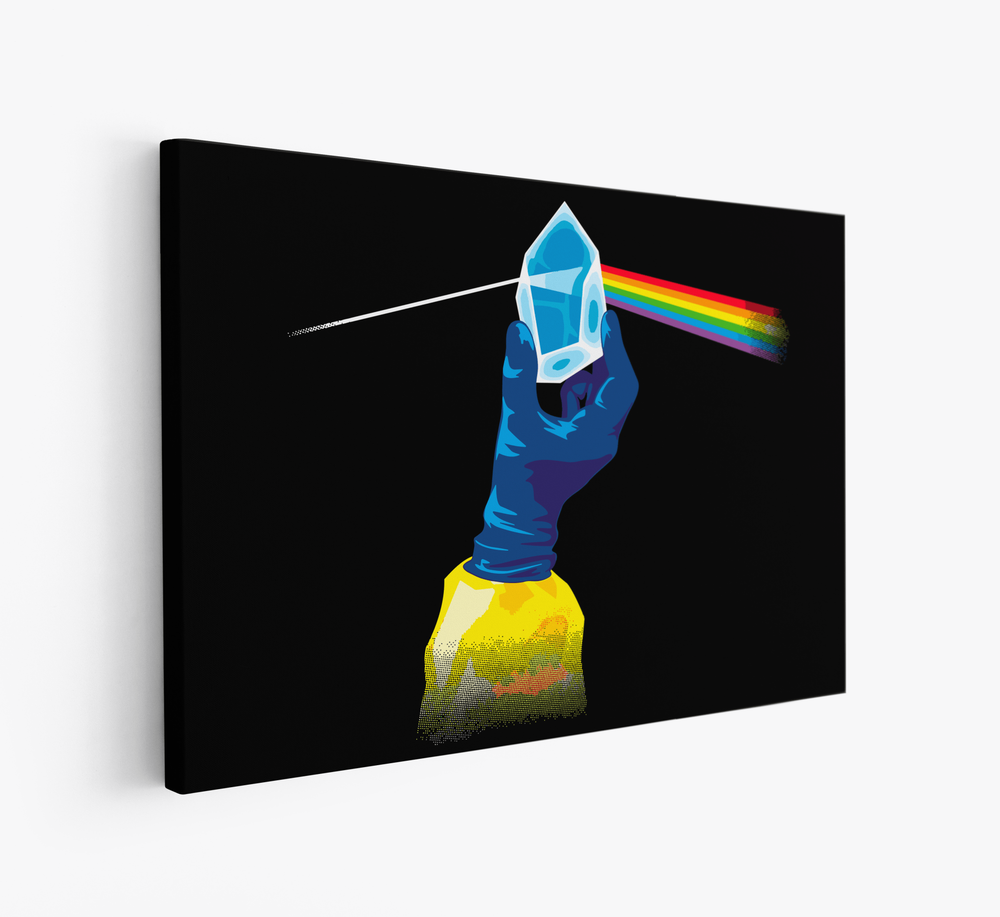 The Dark Side Of Meth - Canvas Art - The Films Point