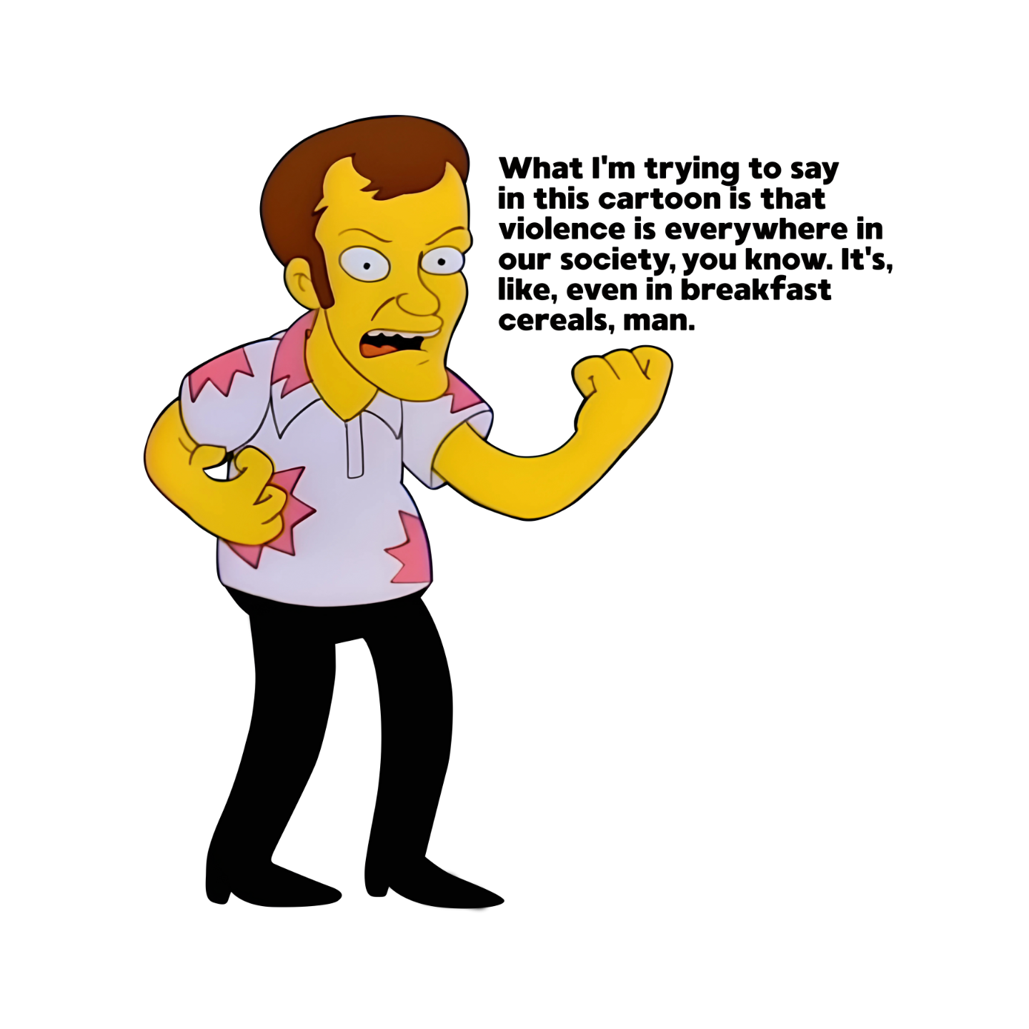 Tarantino Simpsons - T-shirt