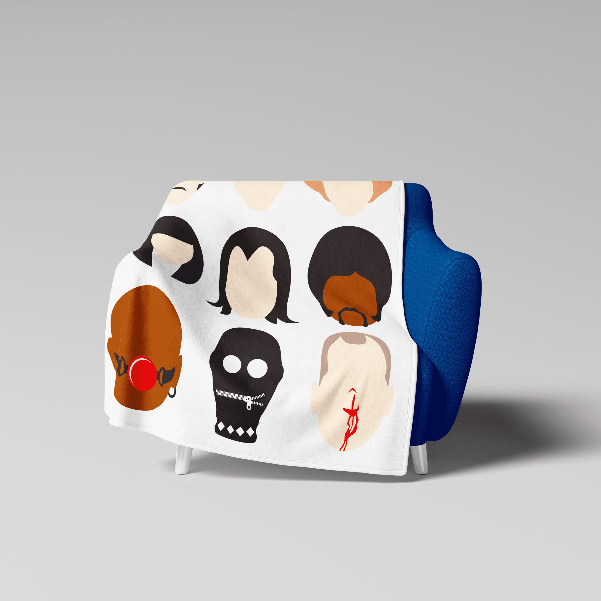 Pulp Fiction Characters Tarantino - Blanket - The Films Point