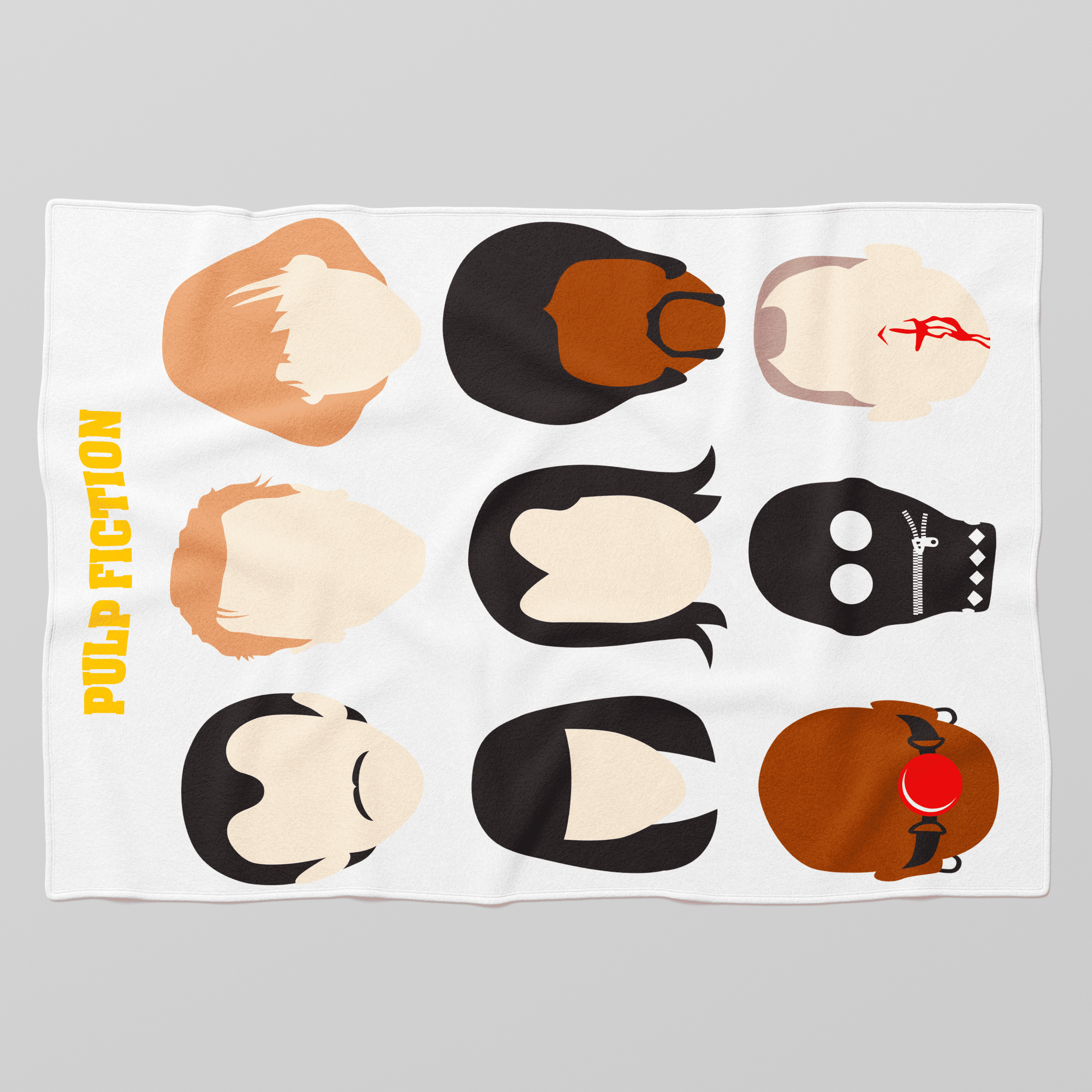Pulp Fiction Characters Tarantino - Blanket - The Films Point