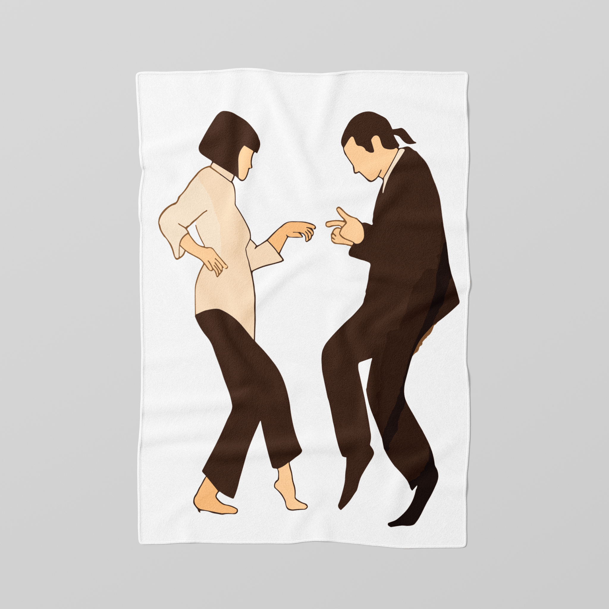 Pulp Fiction Dance - Blanket - The Films Point