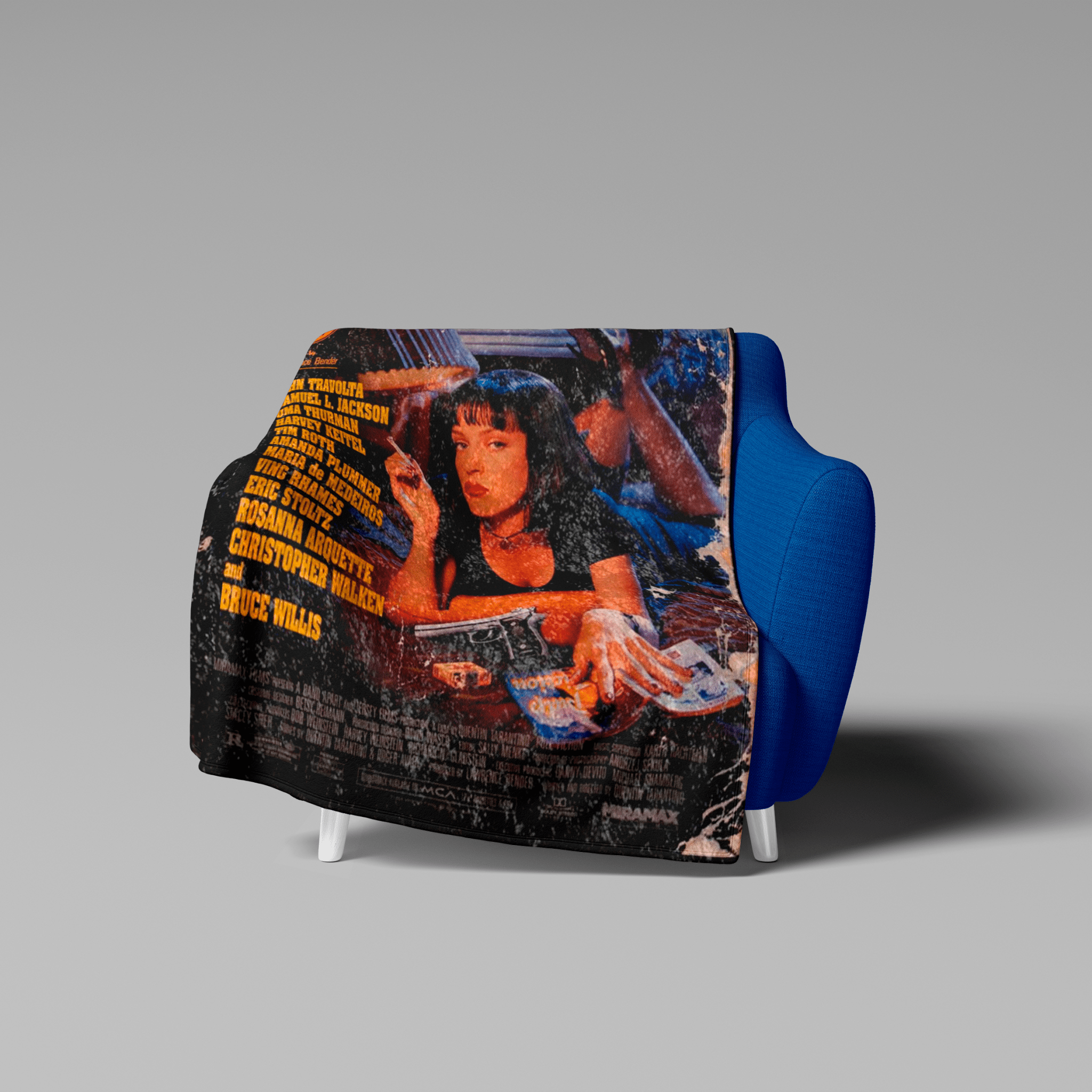 Mia Wallace Pulp Fiction - Blanket - The Films Point