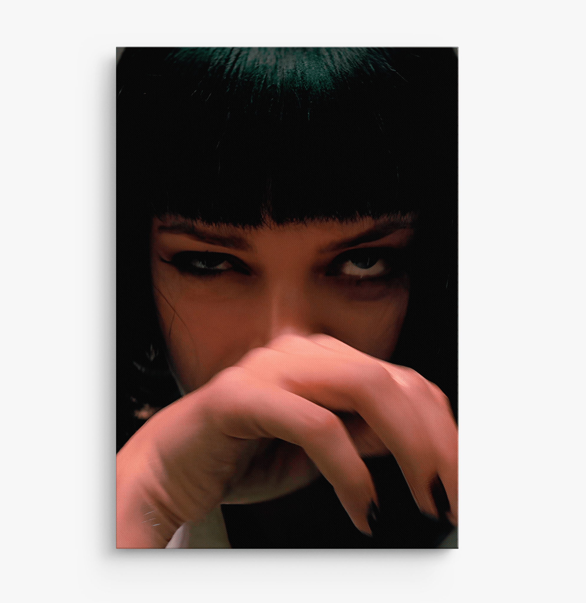 Mia Wallace Pulp Fiction Tarantino - Canvas Art - The Films Point