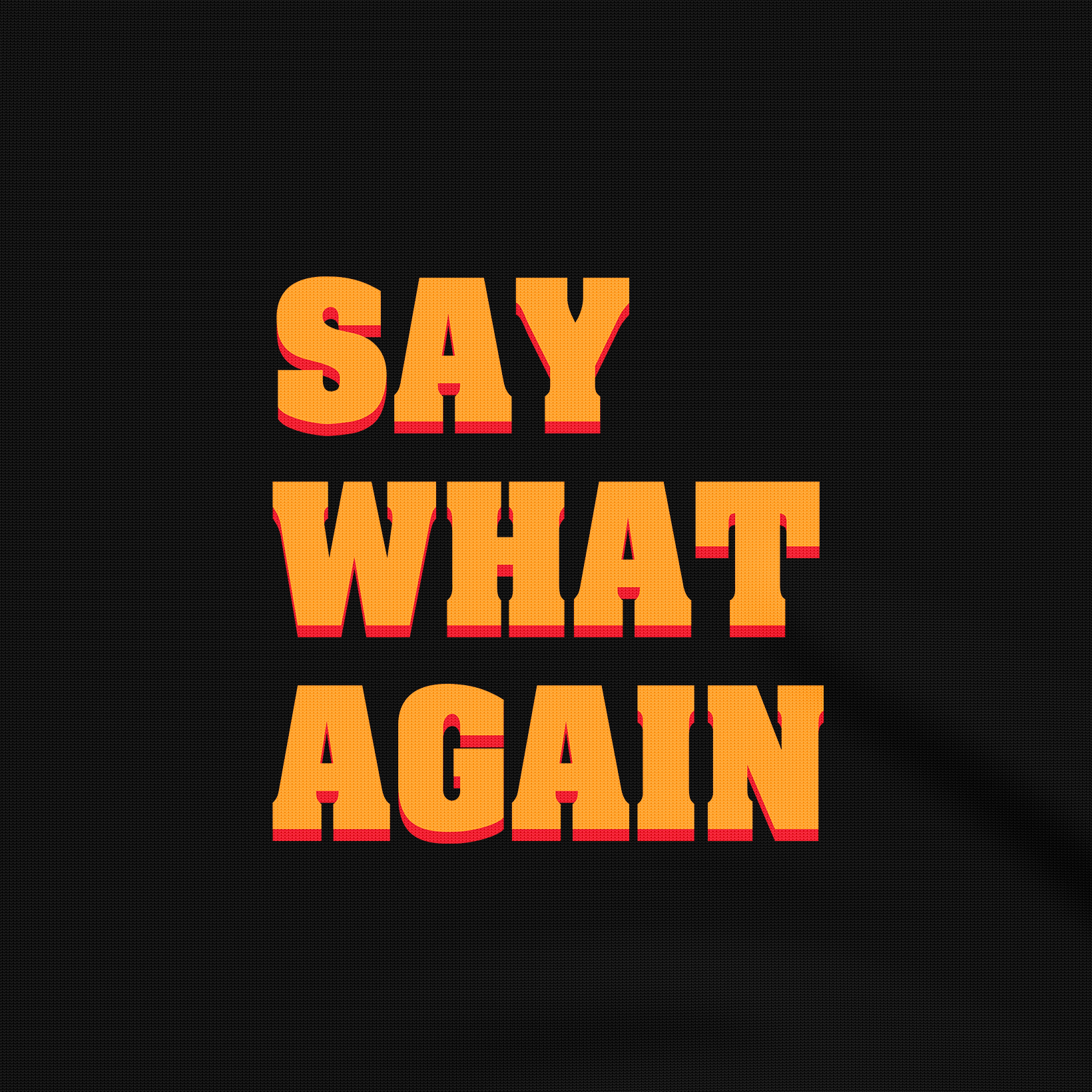 Say What Again Pulp Fiction - T-Shirt - The Films Point