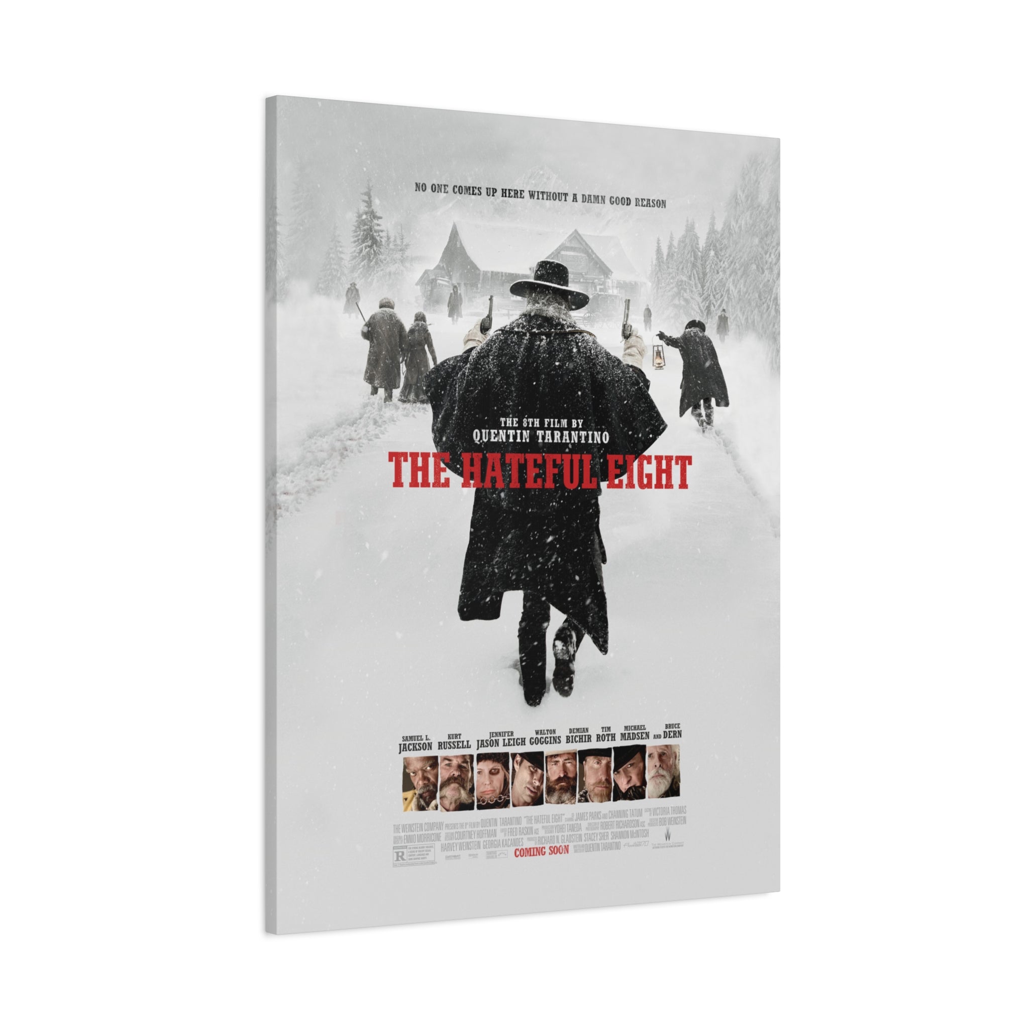 The Hateful Eight Movie Poster - Canvas Art - The Films Point