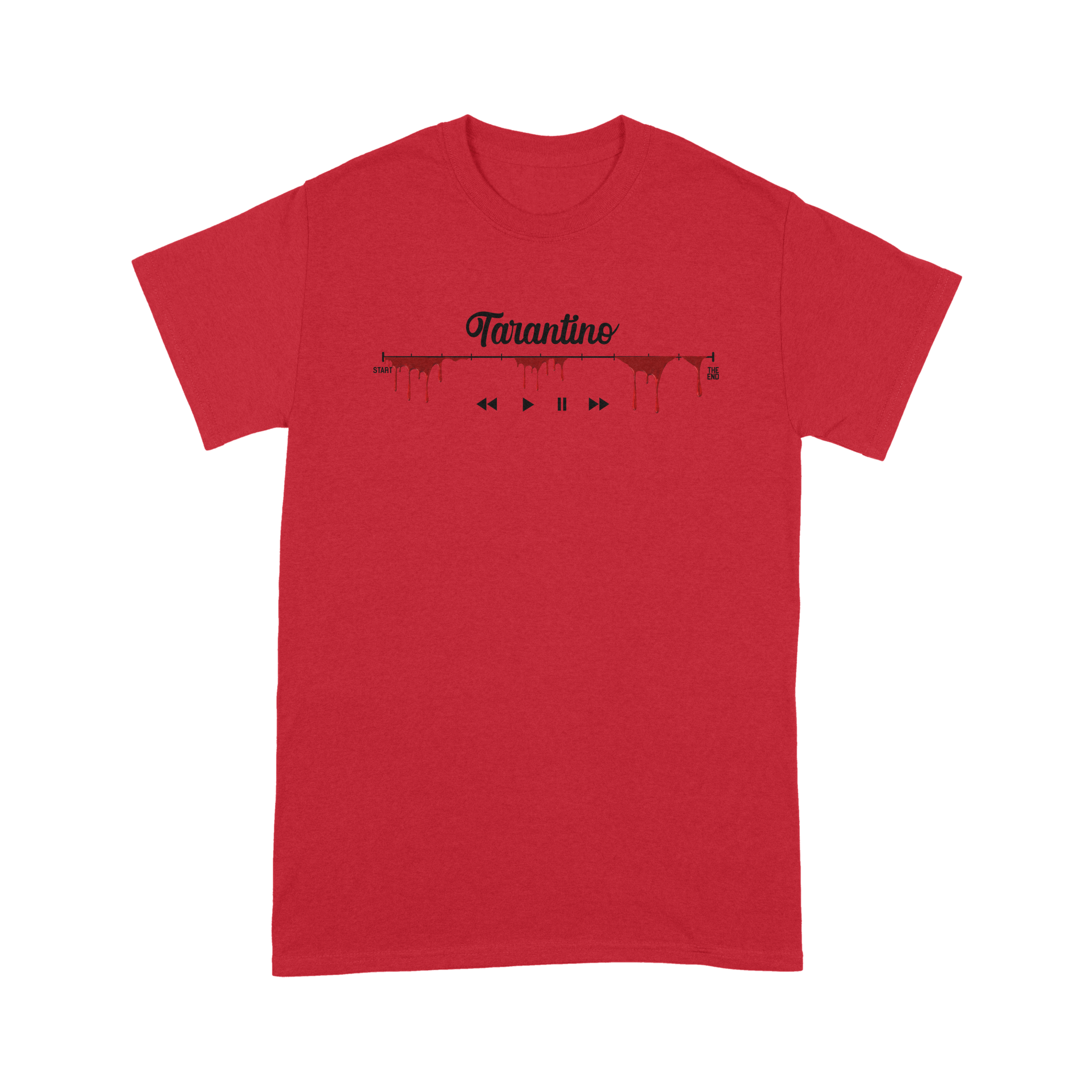 Tarantino, bloody play bar - T-Shirt - The Films Point