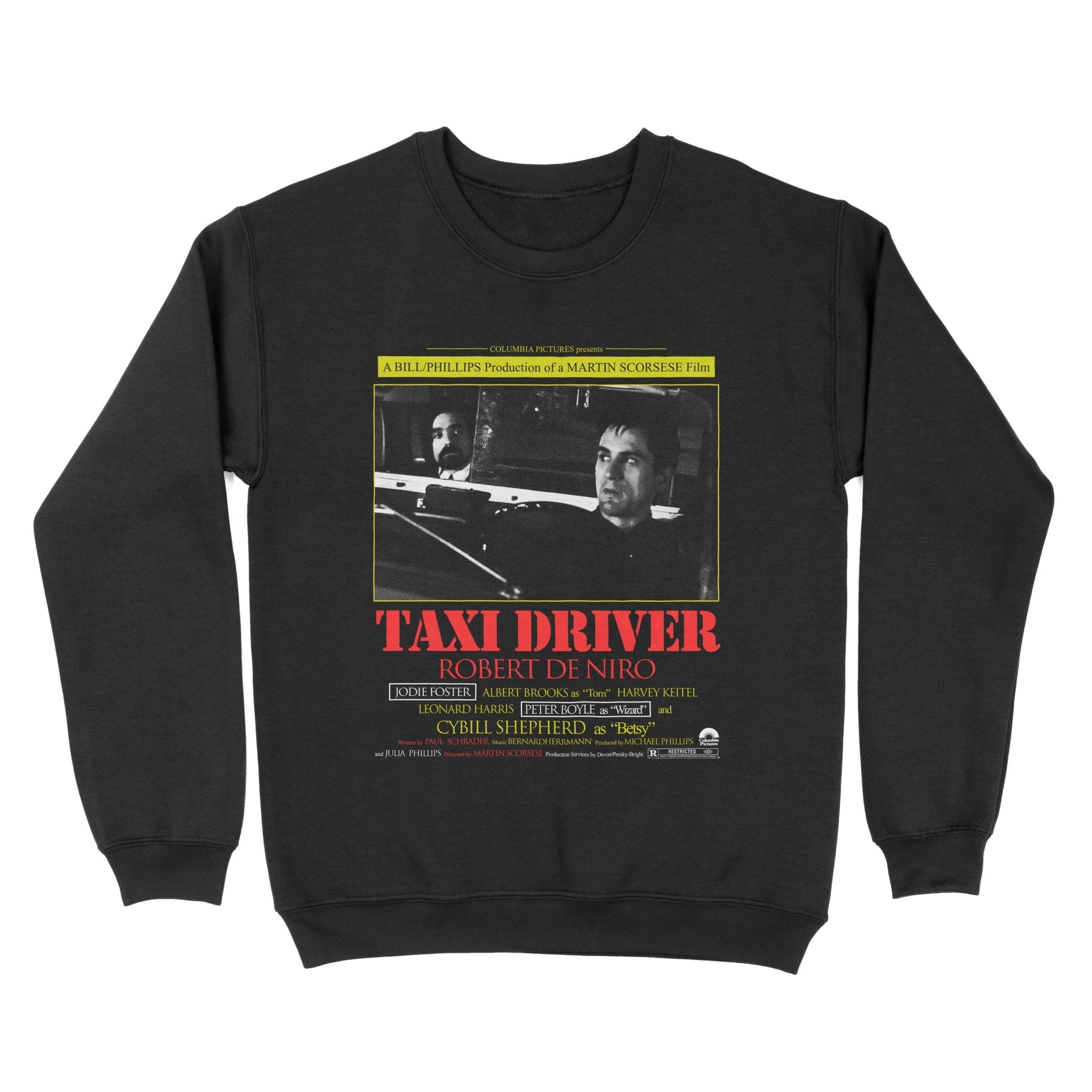 Taxi Driver Poster Style Scorsese - Sweatshirt - The Films Point