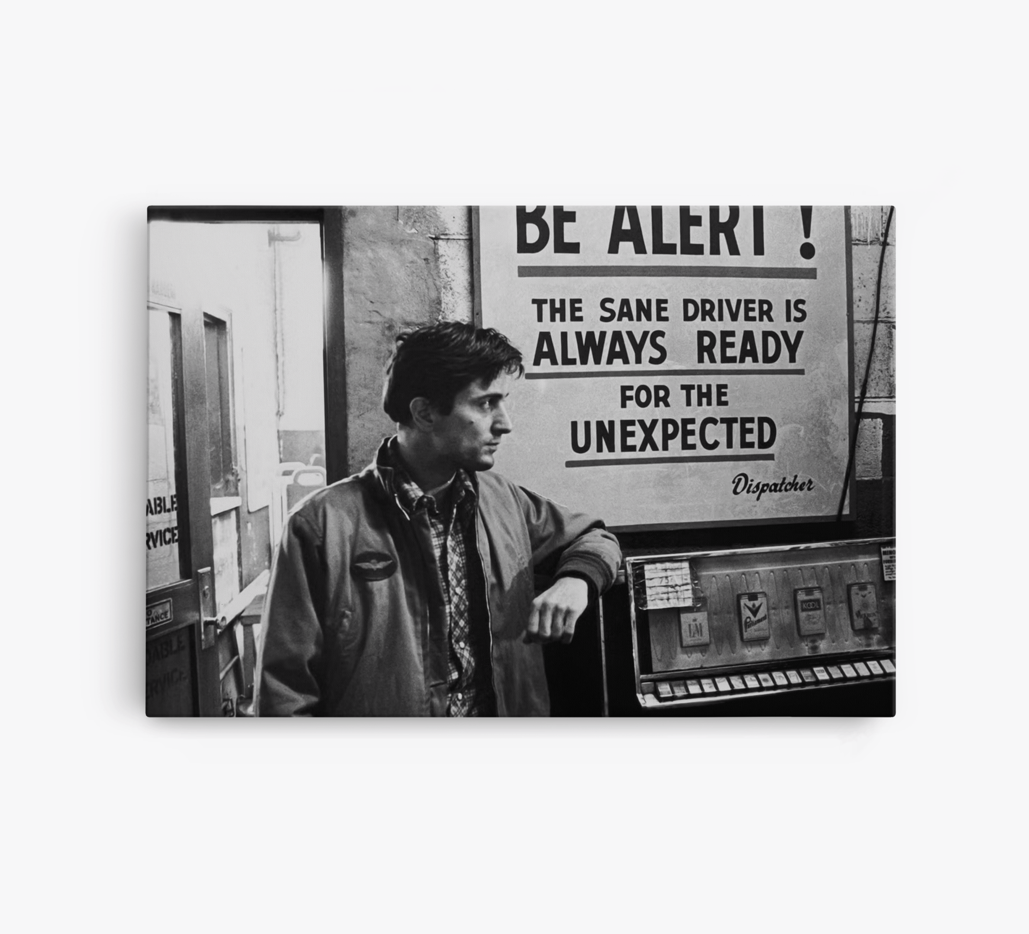 Taxi Driver Robert De Niro - Canvas Art - The Films Point