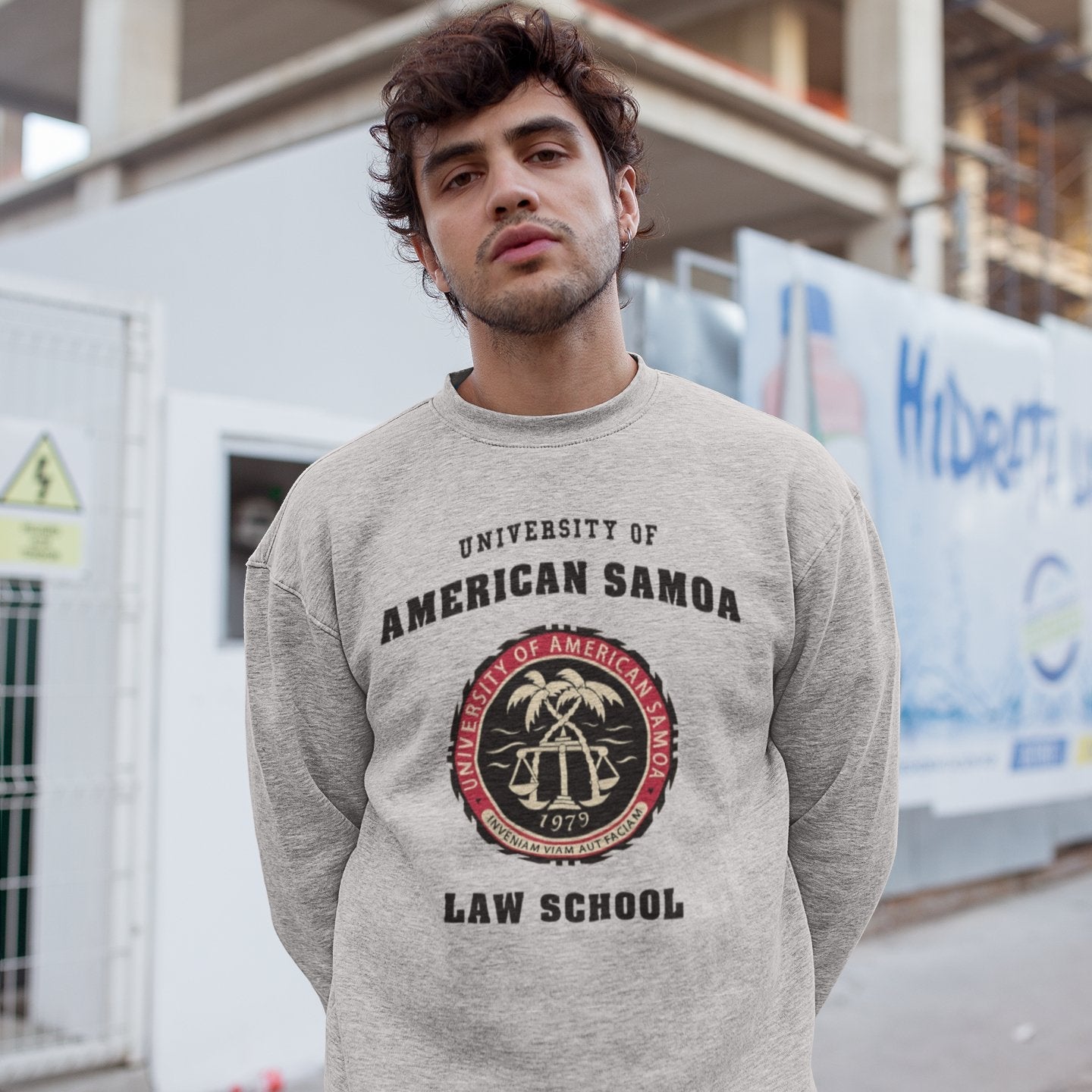 BCS University of American Samoa Law School - Sweatshirt - The Films Point