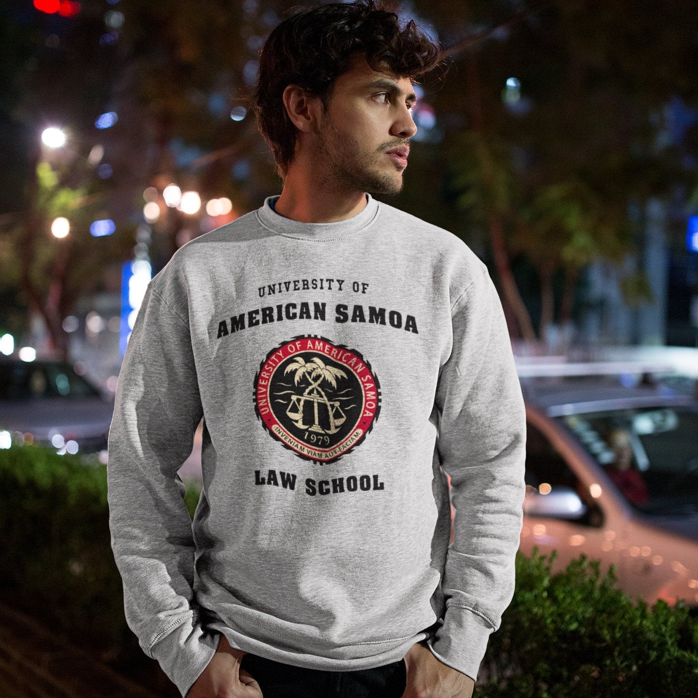 BCS University of American Samoa Law School - Sweatshirt - The Films Point