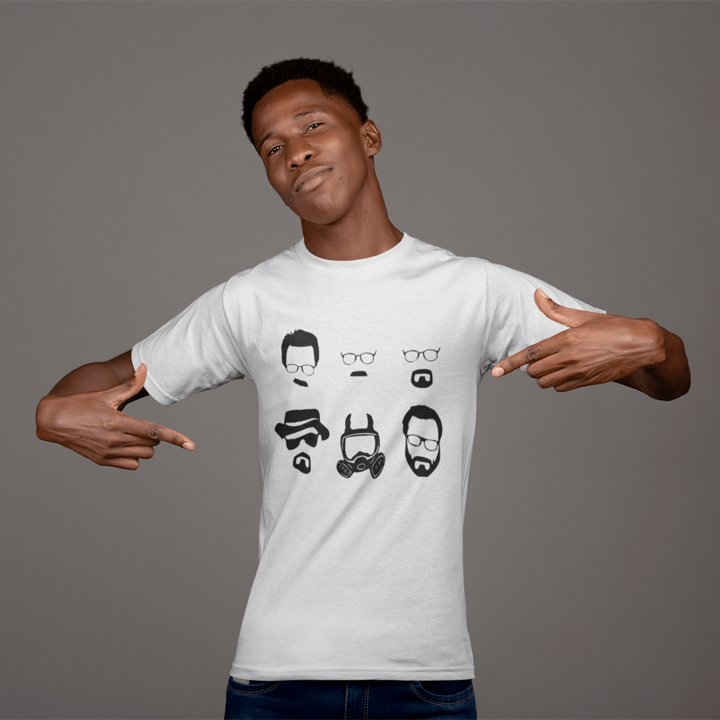 Walter White Evolution - T-Shirt - The Films Point