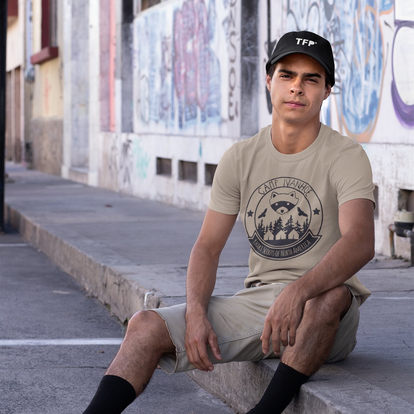 Camp Ivanhoe Moonrise Kingdom - T-Shirt - The Films Point