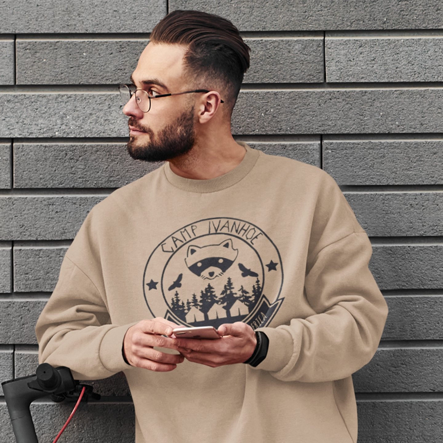 Camp Ivanhoe Wes Anderson - Sweatshirt