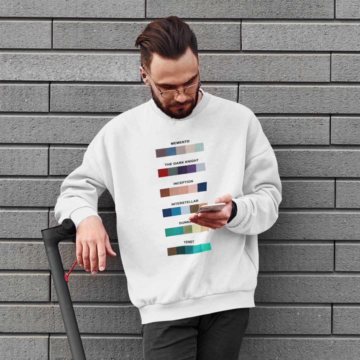Christopher Nolan Colors - Sweatshirt - The Films Point