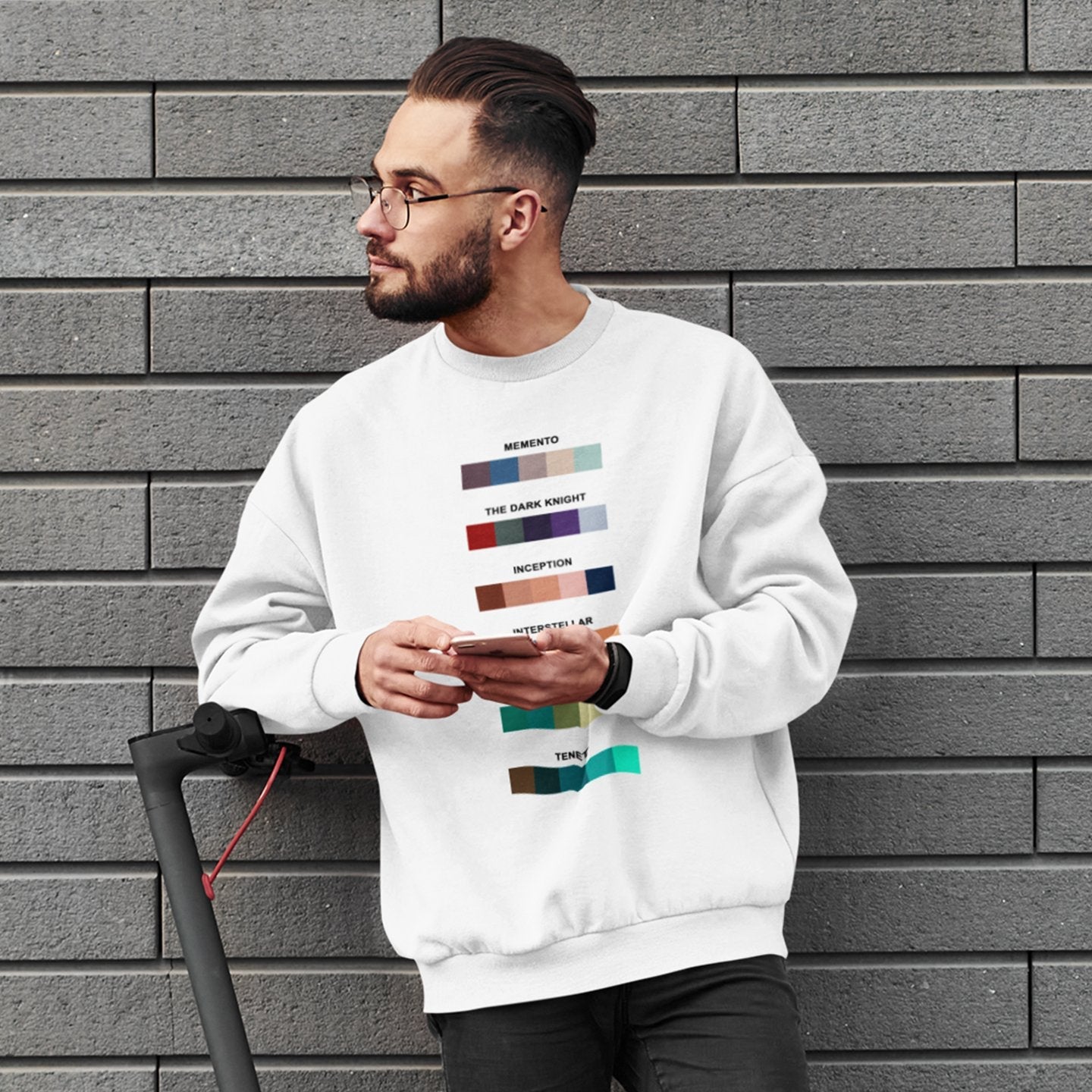 Christopher Nolan Colors - Sweatshirt - The Films Point