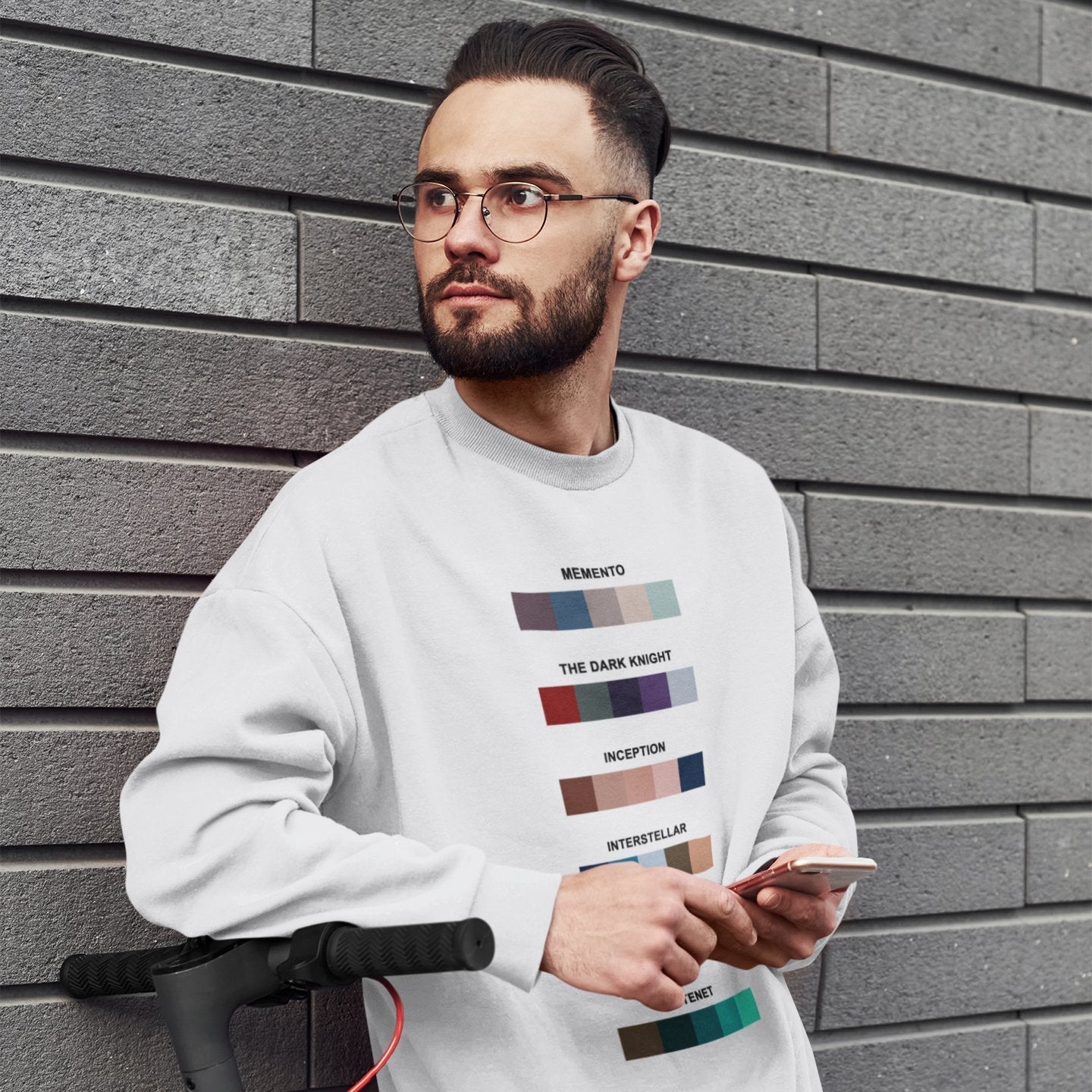 Christopher Nolan Colors - Sweatshirt - The Films Point