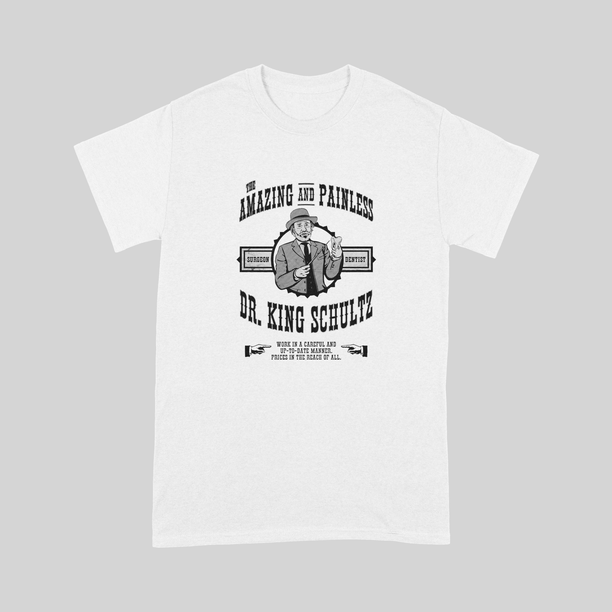 Dr. King Schultz Django - T-Shirt - The Films Point