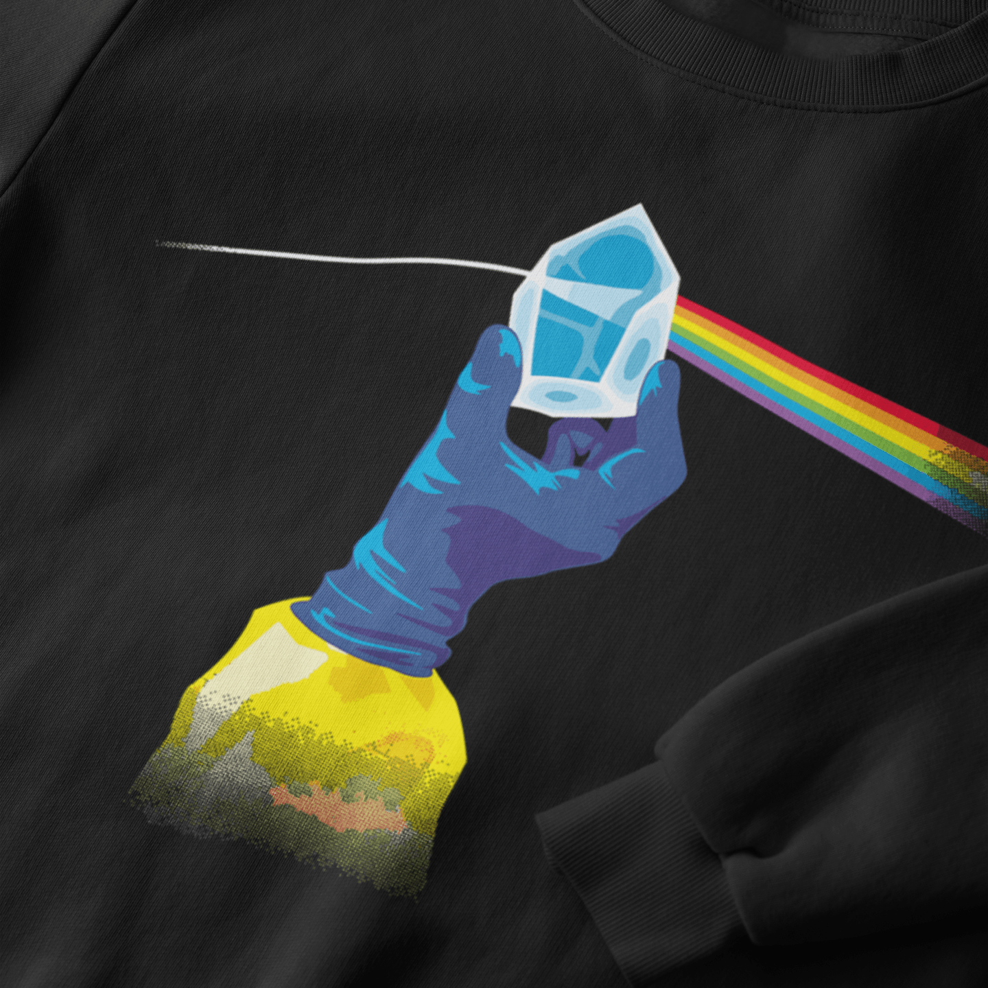 The Dark Side of Blue Meth Breaking Bad - Sweatshirt - The Films Point