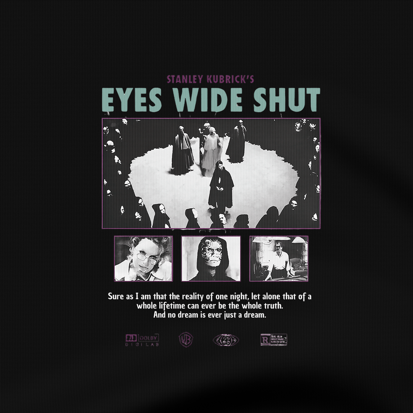 Eyes Wide Shut Kubrick - T-shirt - The Films Point