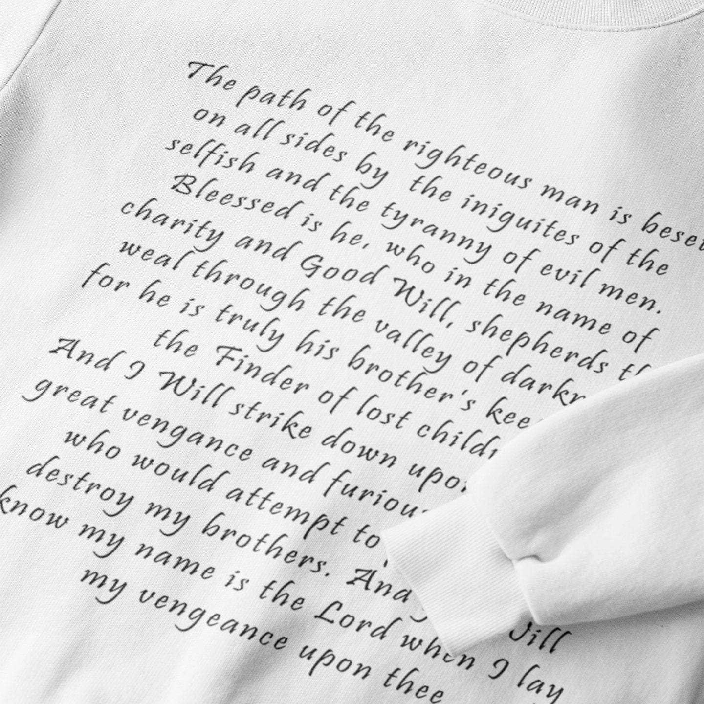 Ezekiel 25:17 Pulp Fiction - Sweatshirt