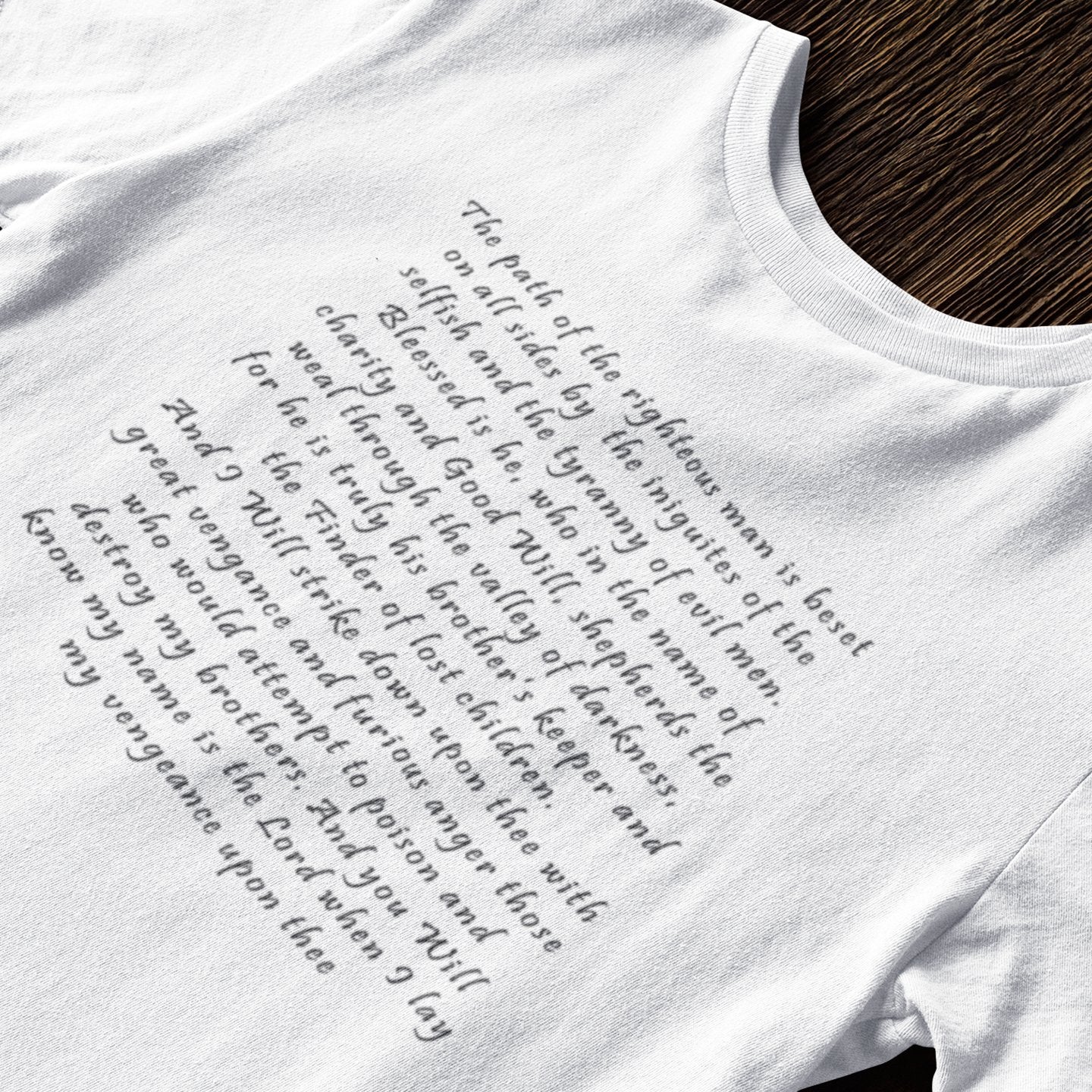 Ezekiel 25:17 Pulp Fiction - T-Shirt