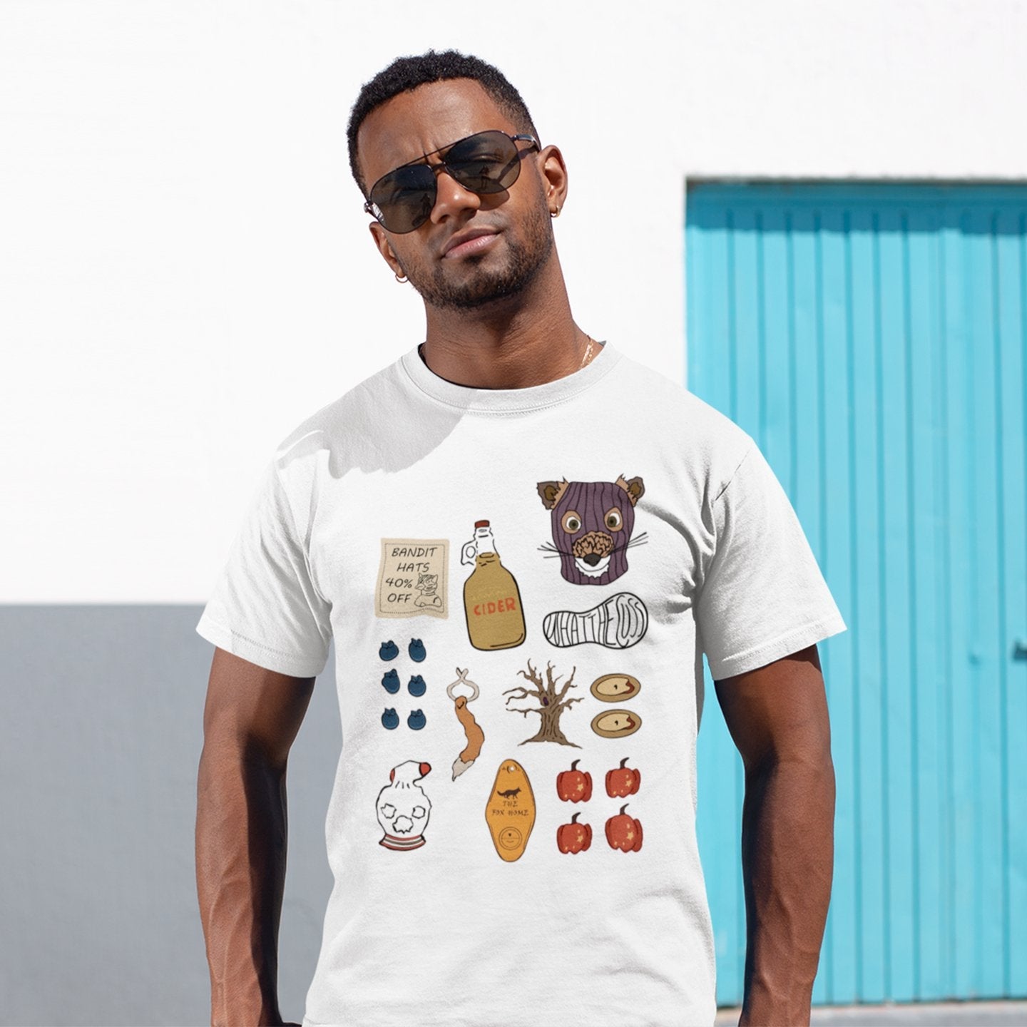 Fantastic Mr. Fox Accesories Wes Anderson - T-Shirt - The Films Point