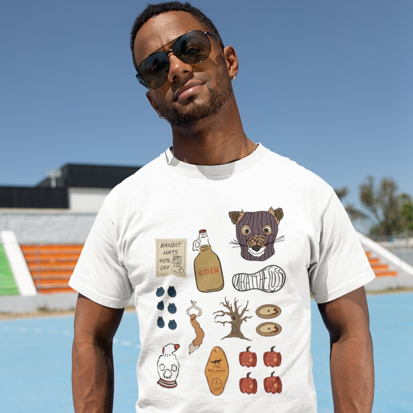 Fantastic Mr. Fox Accesories Wes Anderson - T-Shirt - The Films Point