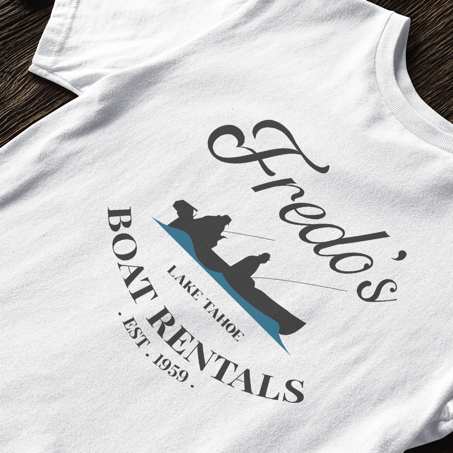 Fredo's Lake Tahoe Boat Rentals - T-Shirt - The Films Point