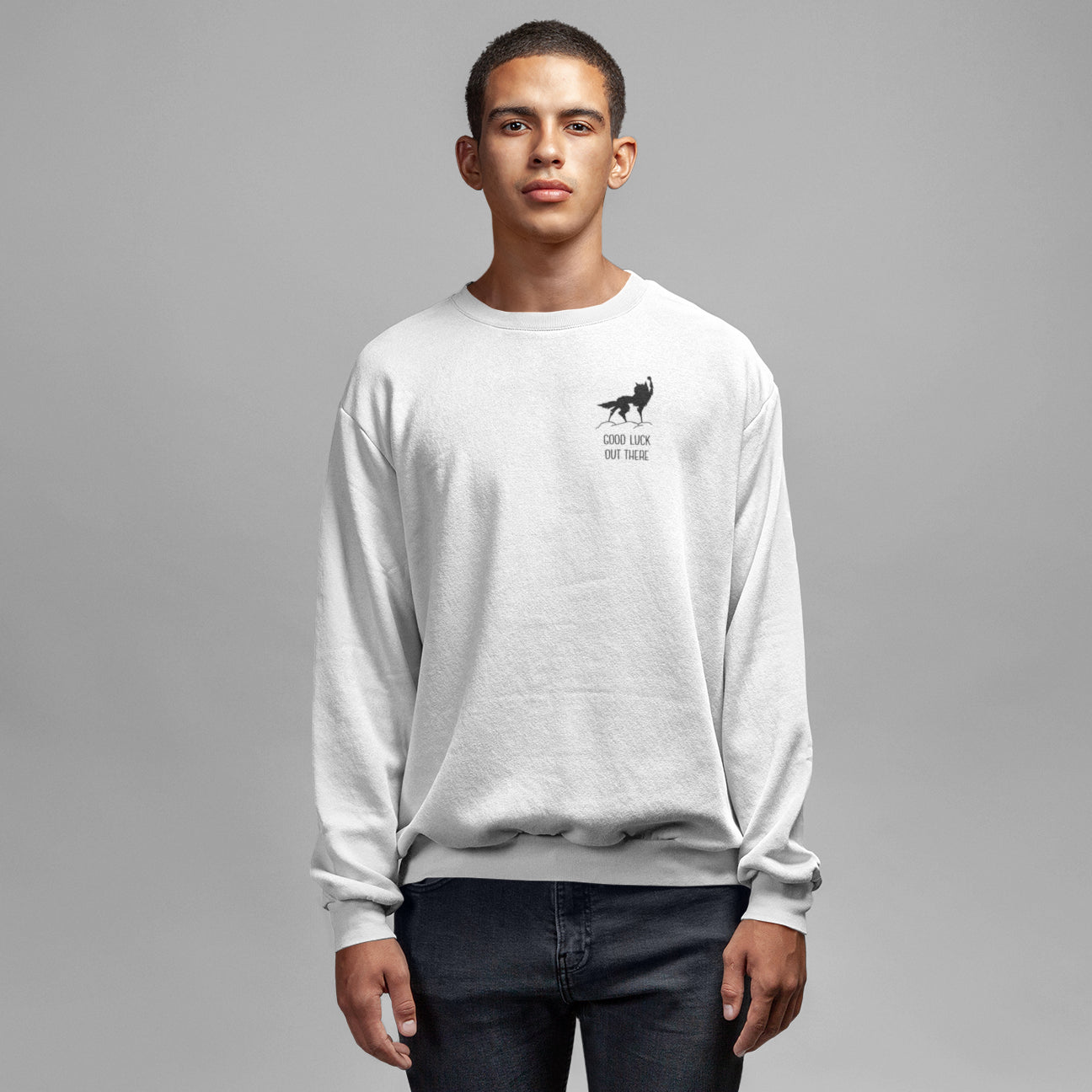 Good Luck Out There Fantastic Mr. Fox - Sweatshirt - The Films Point