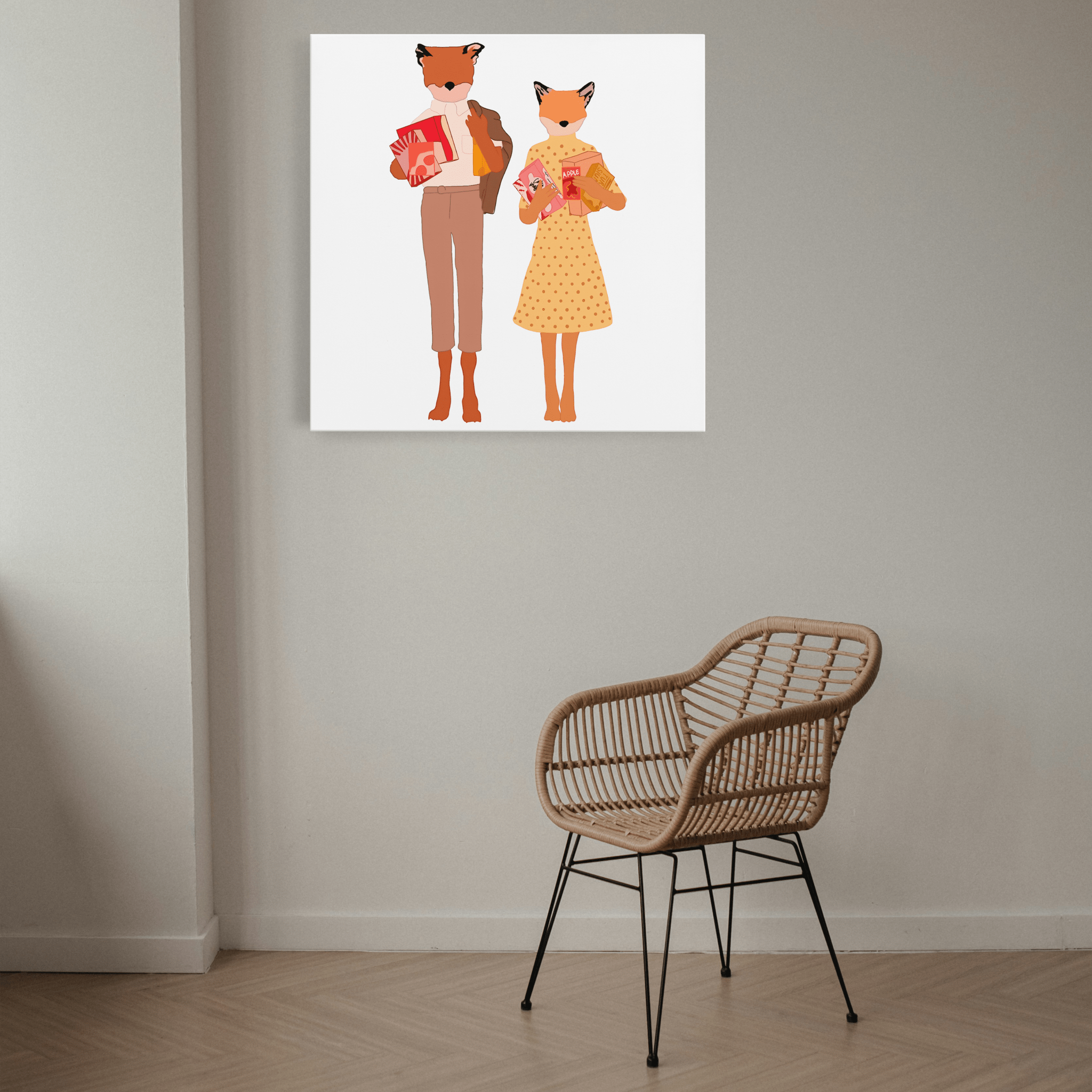 Fantastic Mr. Fox - Canvas Art - The Films Point