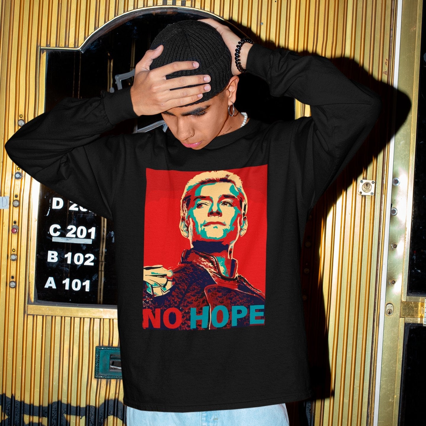 Homelander NO HOPE The Boys - Sweatshirt - The Films Point