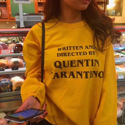 Quentin Tarantino Gold - Sweatshirt - The Films Point