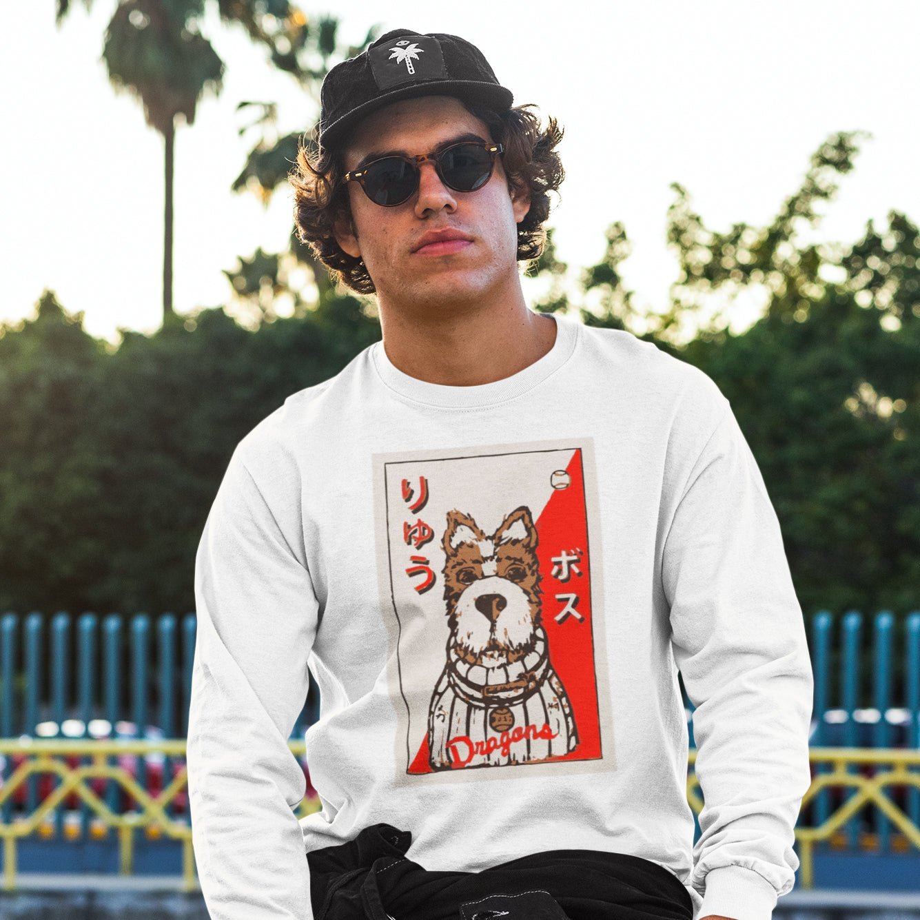 Isle of Dogs Boss Baseball Card - Sweatshirt - The Films Point