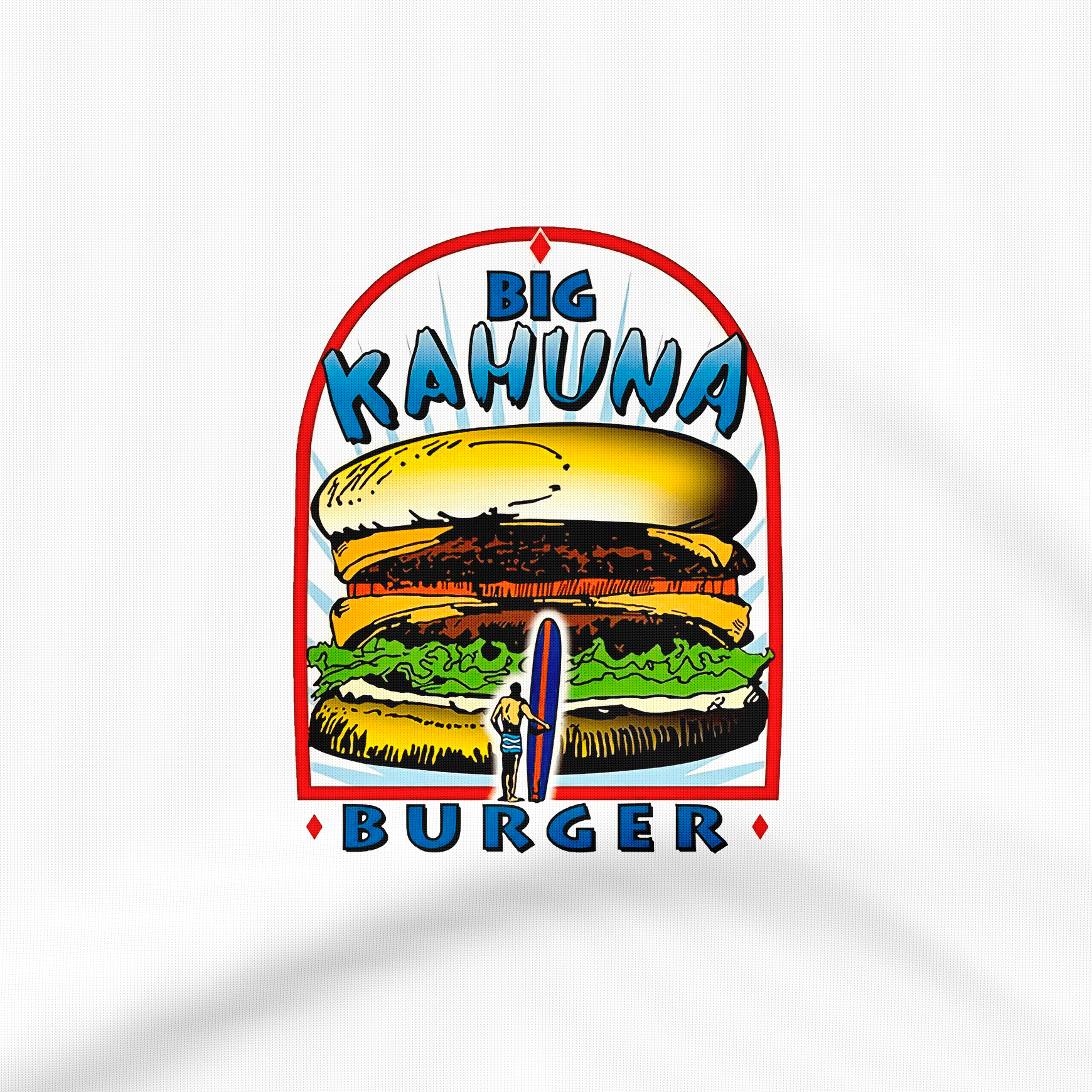Big Kahuna Burger - Pulp Fiction T-Shirt - The Films Point