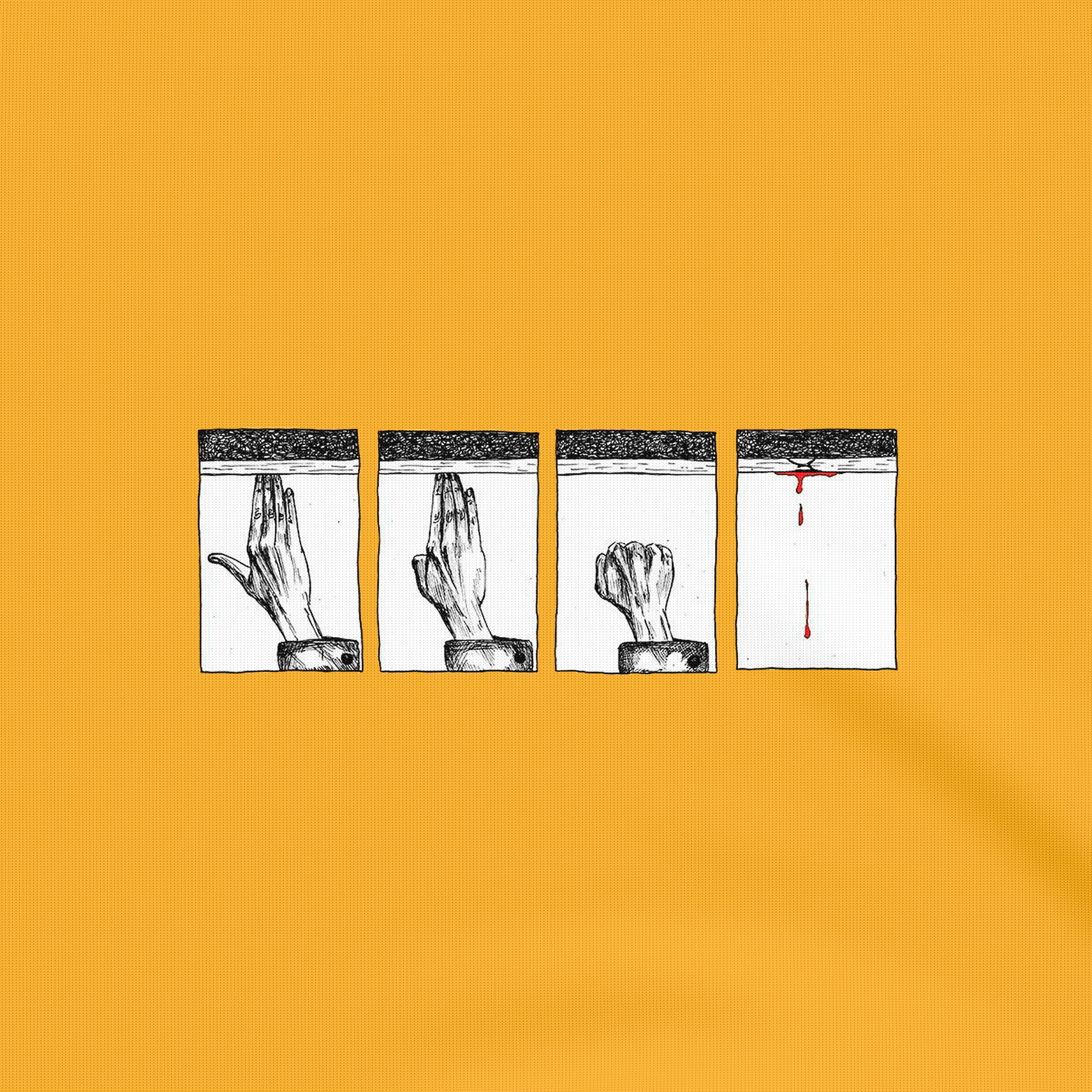 Kill Bill Hands Tarantino - T-shirt - The Films Point