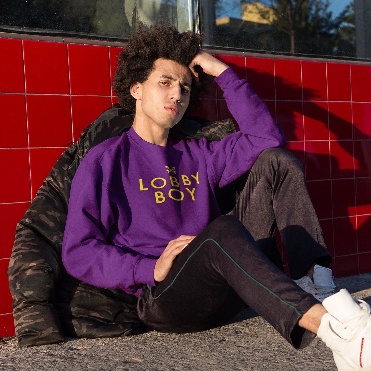 Lobby Boy The Grand Budapest Hotel - Sweatshirt - The Films Point