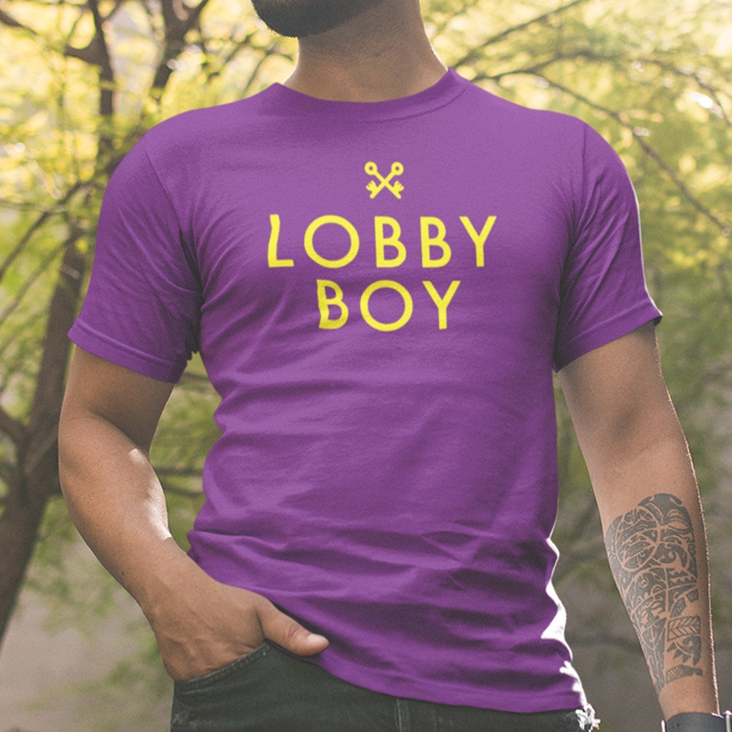 Lobby Boy The Grand Budapest Hotel - T-Shirt - The Films Point