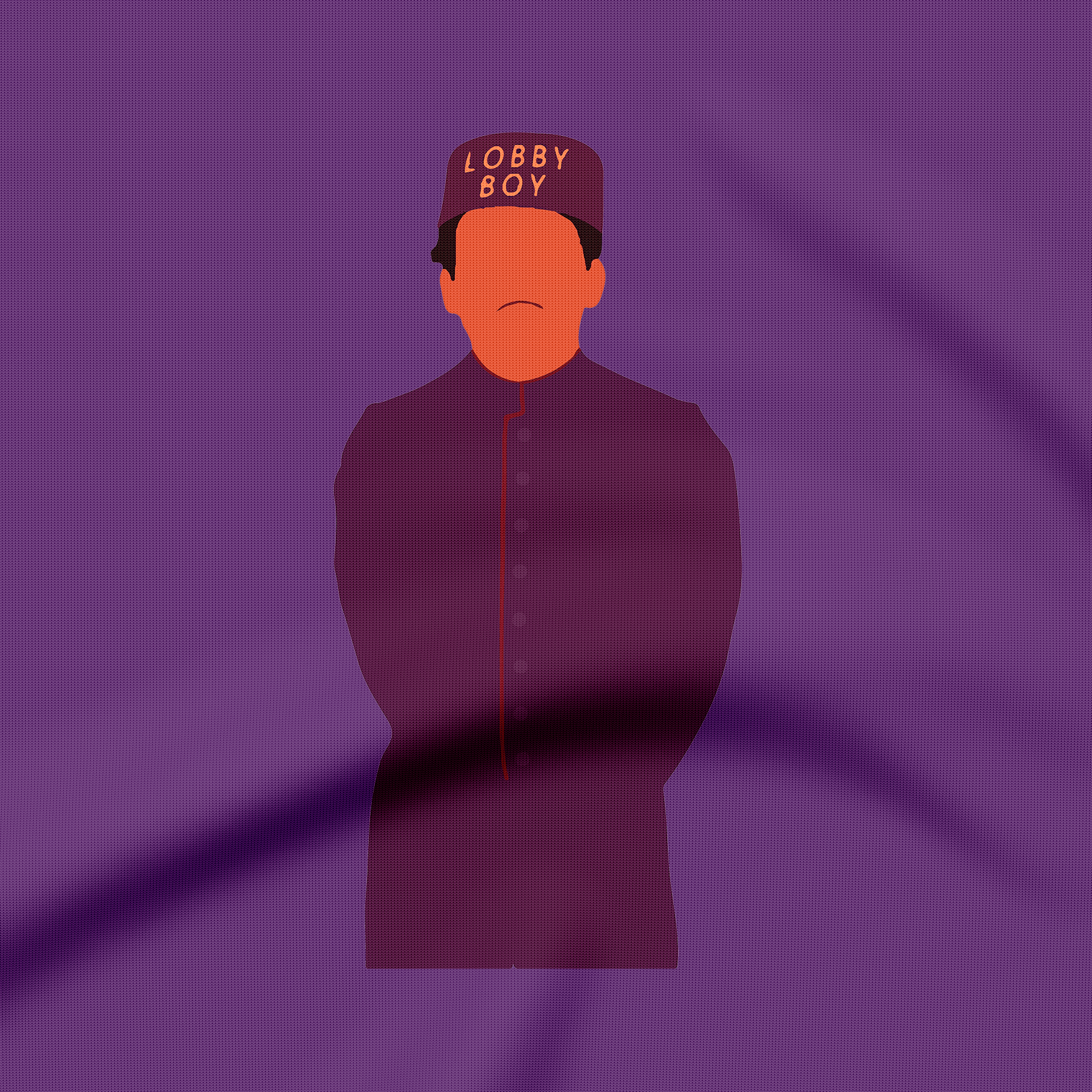 Lobby Boy Minimalist - T-Shirt - The Films Point