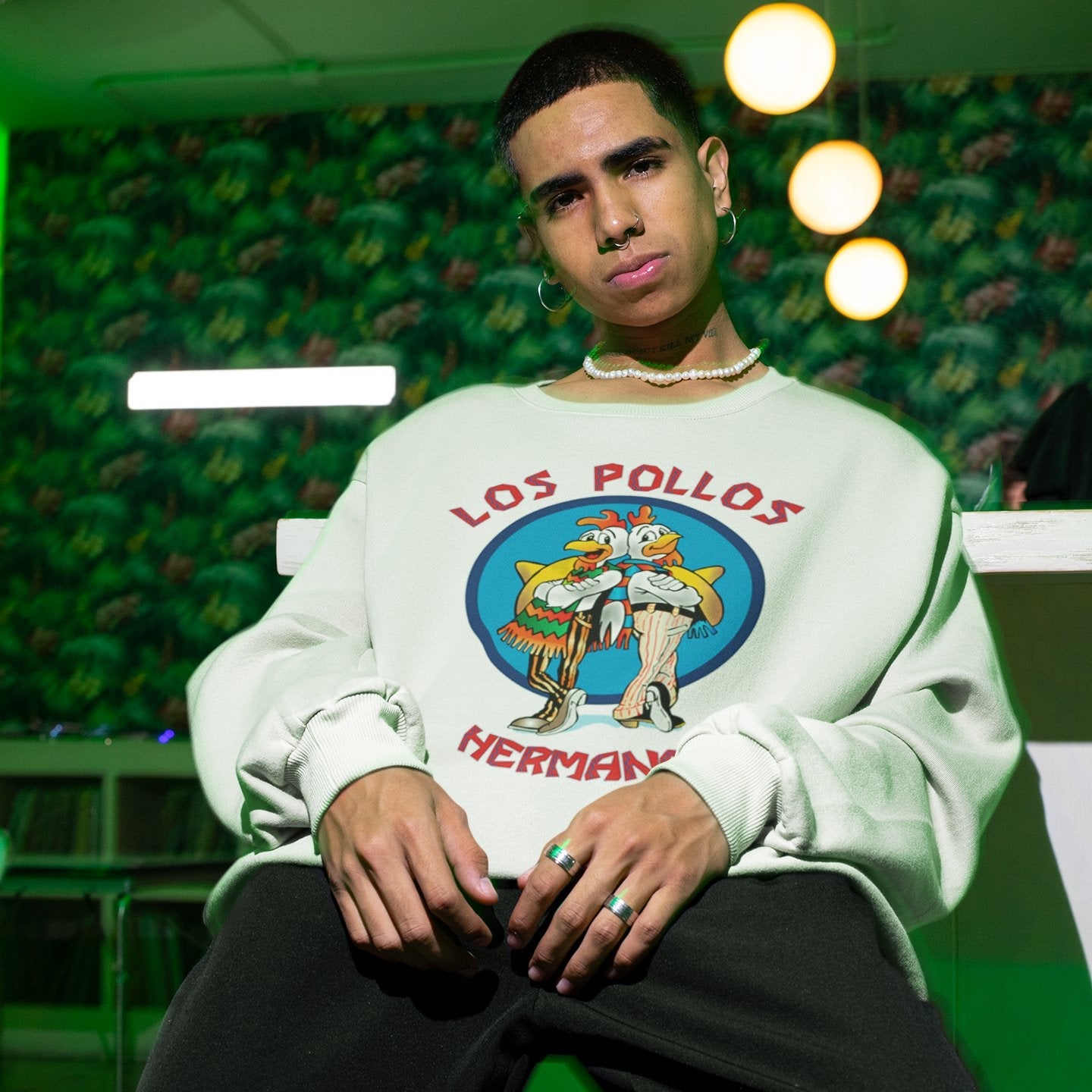 Los Pollos Hermanos Breaking Bad - Sweatshirt - The Films Point