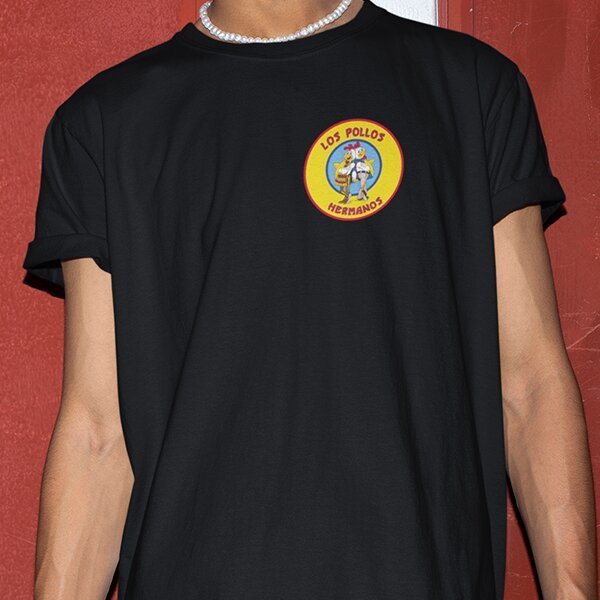 Los Pollos Hermanos Back Print - T-Shirt - The Films Point