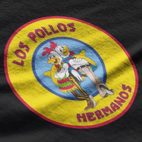 Los Pollos Hermanos Back Print - T-Shirt - The Films Point