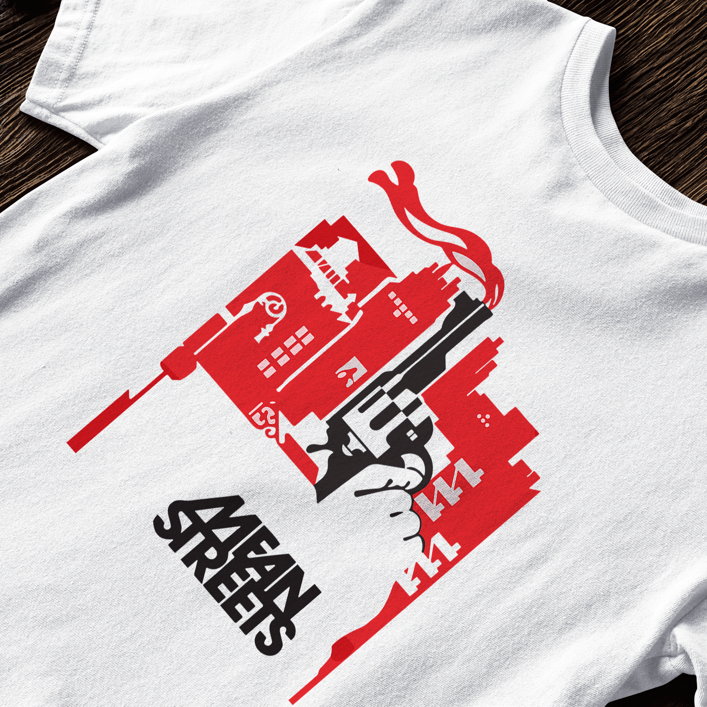 Mean Streets Movie Logo - T-Shirt - The Films Point