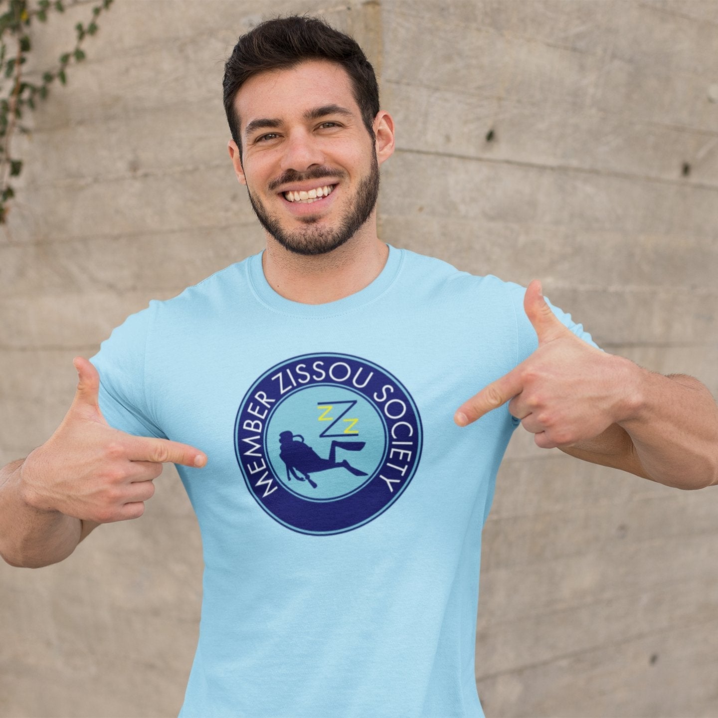 Member Zissou Society The Life Aquatic - T-Shirt - The Films Point