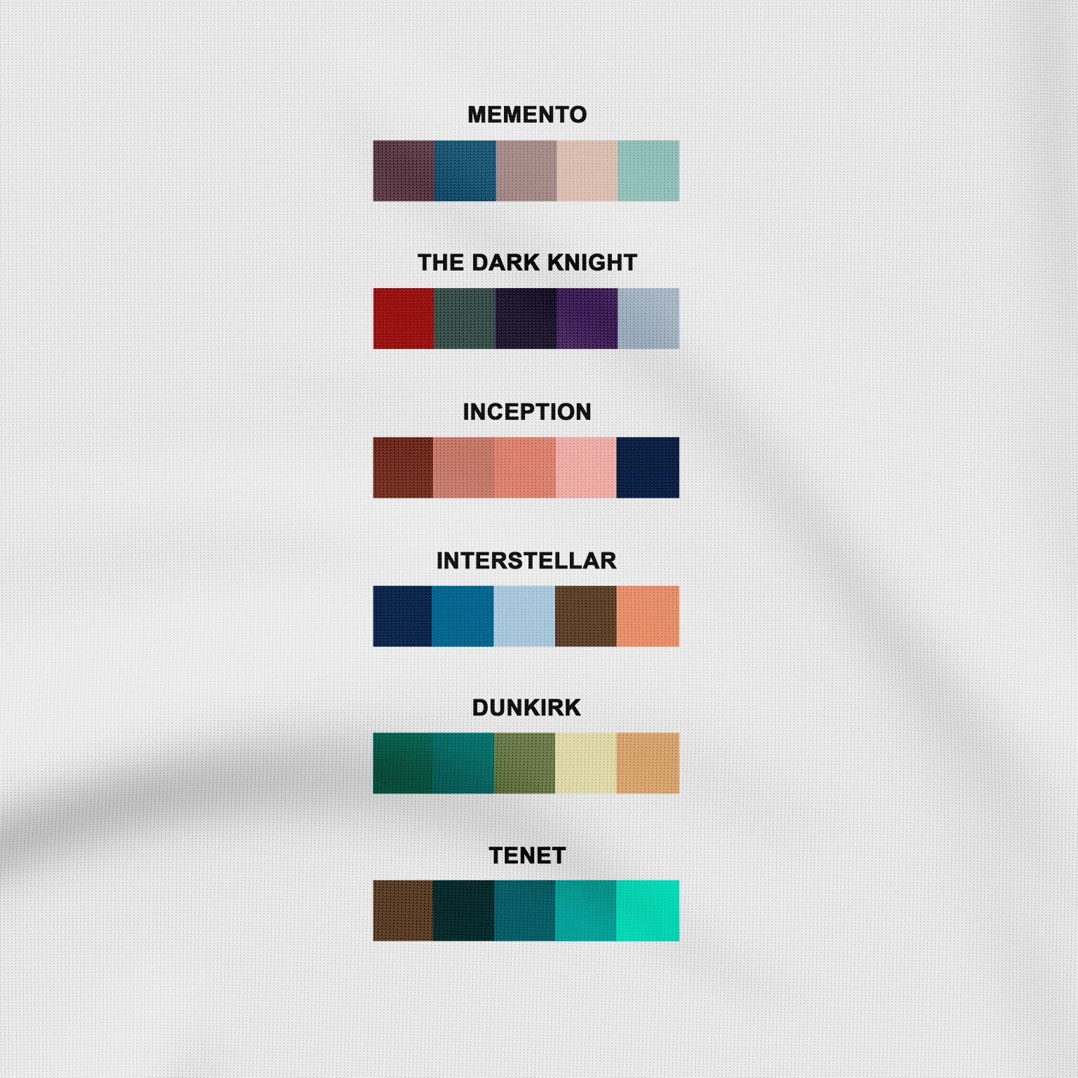 Christopher Nolan Colors - Sweatshirt