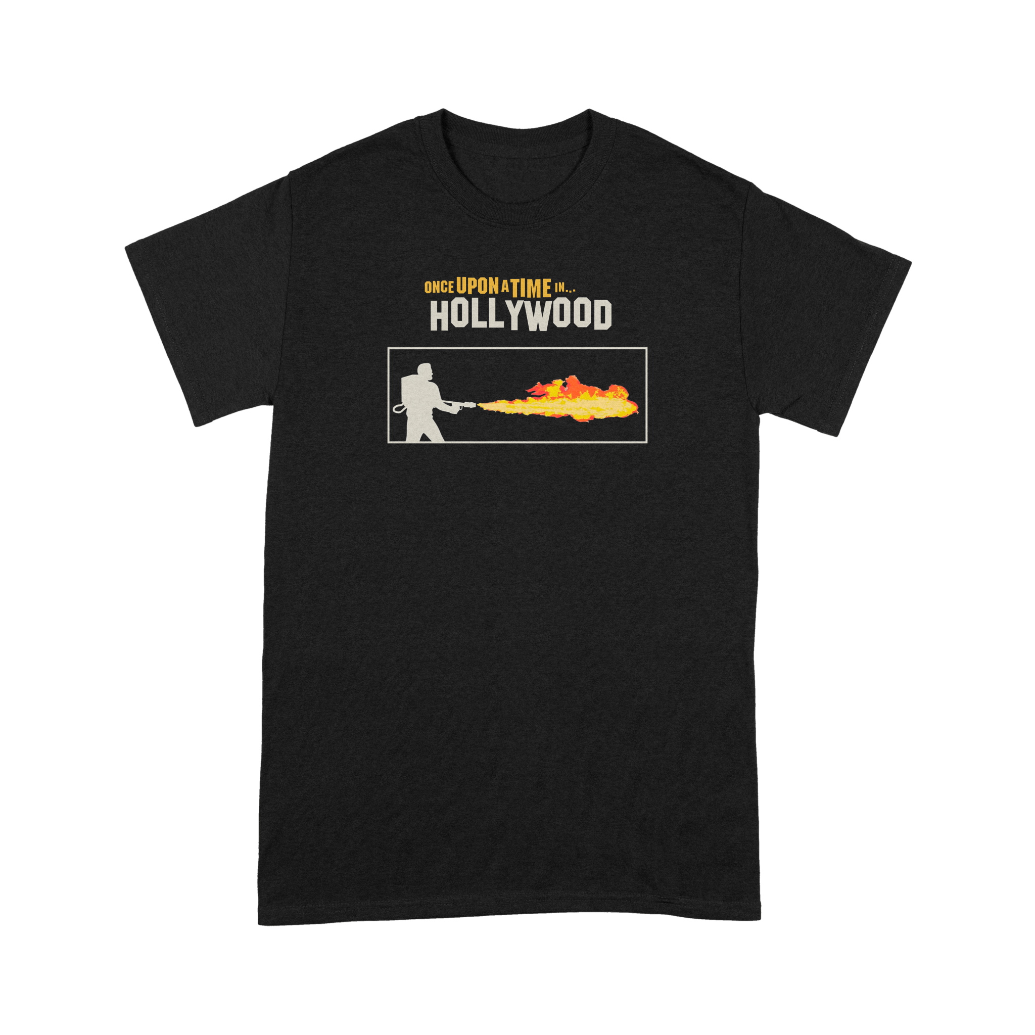 OUATIH Flamethrower Rick Dalton - T-Shirt - The Films Point