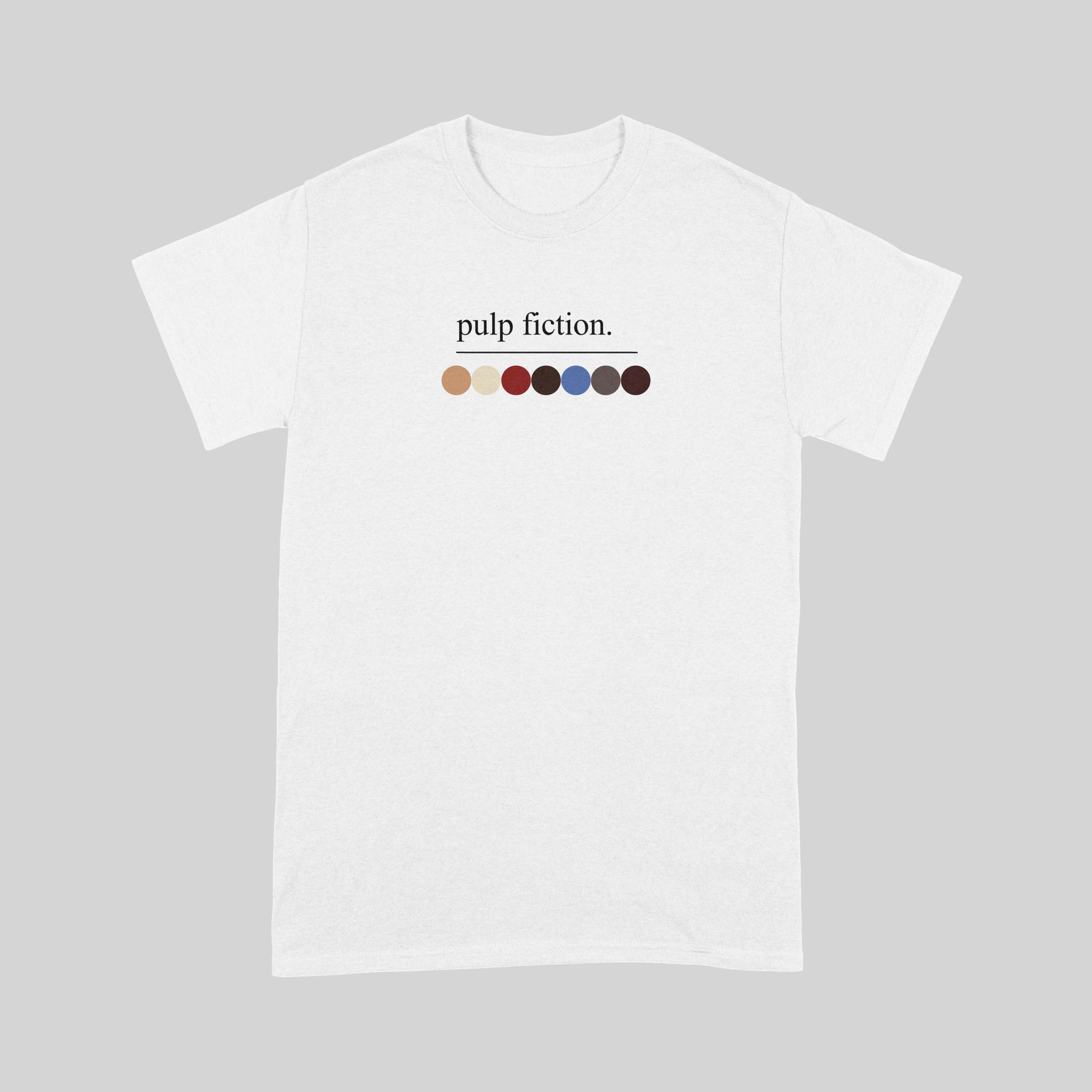 Pulp Fiction Colors - T shirt - The Films Point