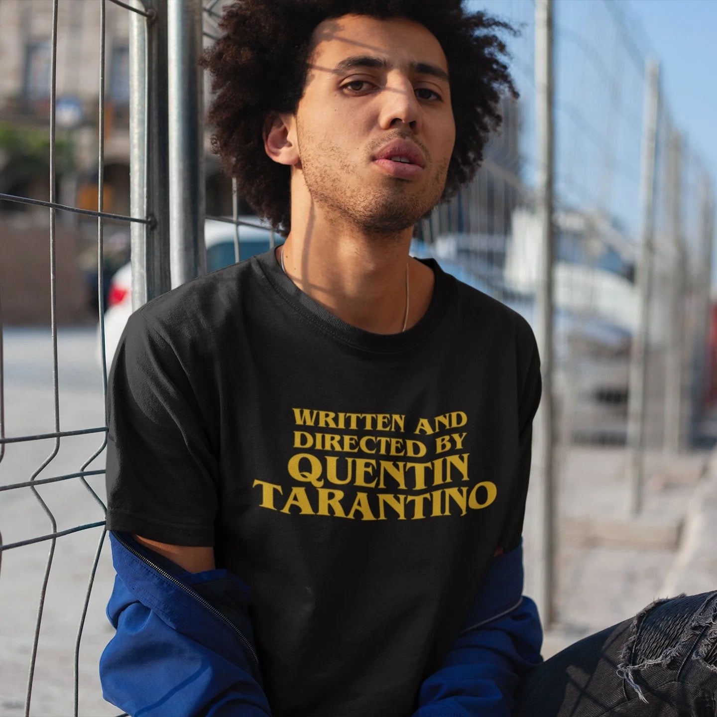 Written and Directed By Quentin Tarantino - T-Shirt - The Films Point